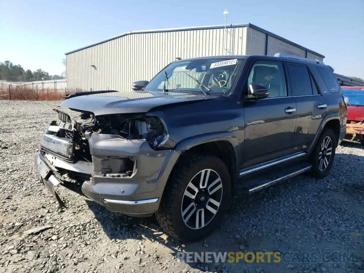 2 Photograph of a damaged car JTEZU5JR7L5218025 TOYOTA 4RUNNER 2020