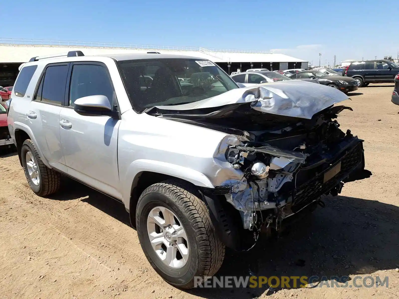 1 Photograph of a damaged car JTEZU5JR7L5221894 TOYOTA 4RUNNER 2020