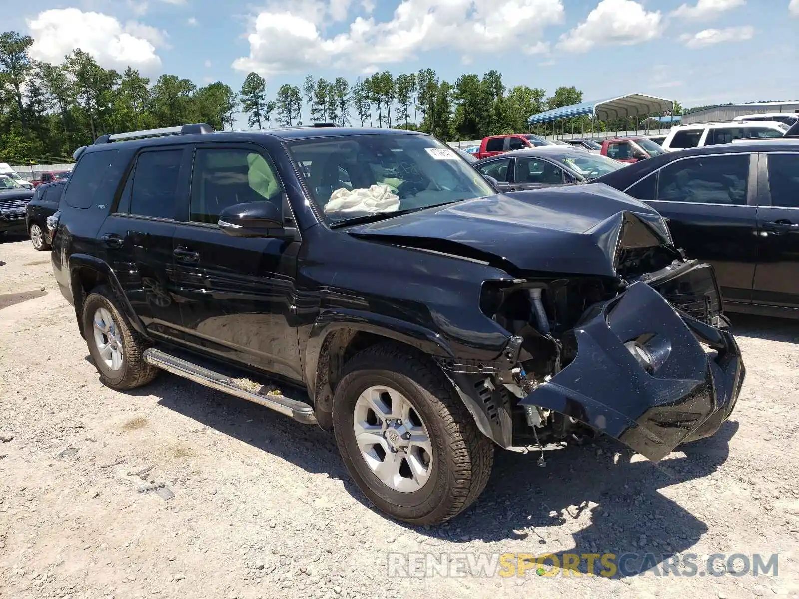 1 Photograph of a damaged car JTEZU5JR7L5224455 TOYOTA 4RUNNER 2020