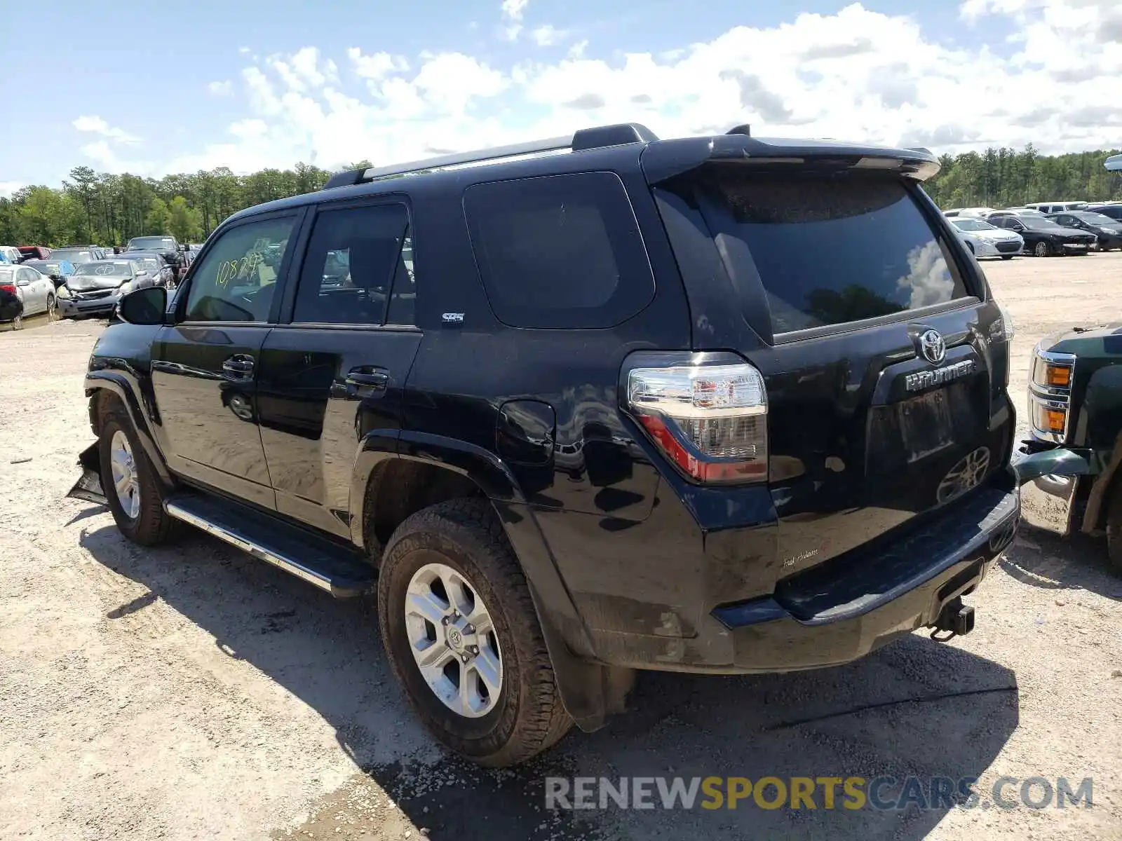 3 Photograph of a damaged car JTEZU5JR7L5224455 TOYOTA 4RUNNER 2020