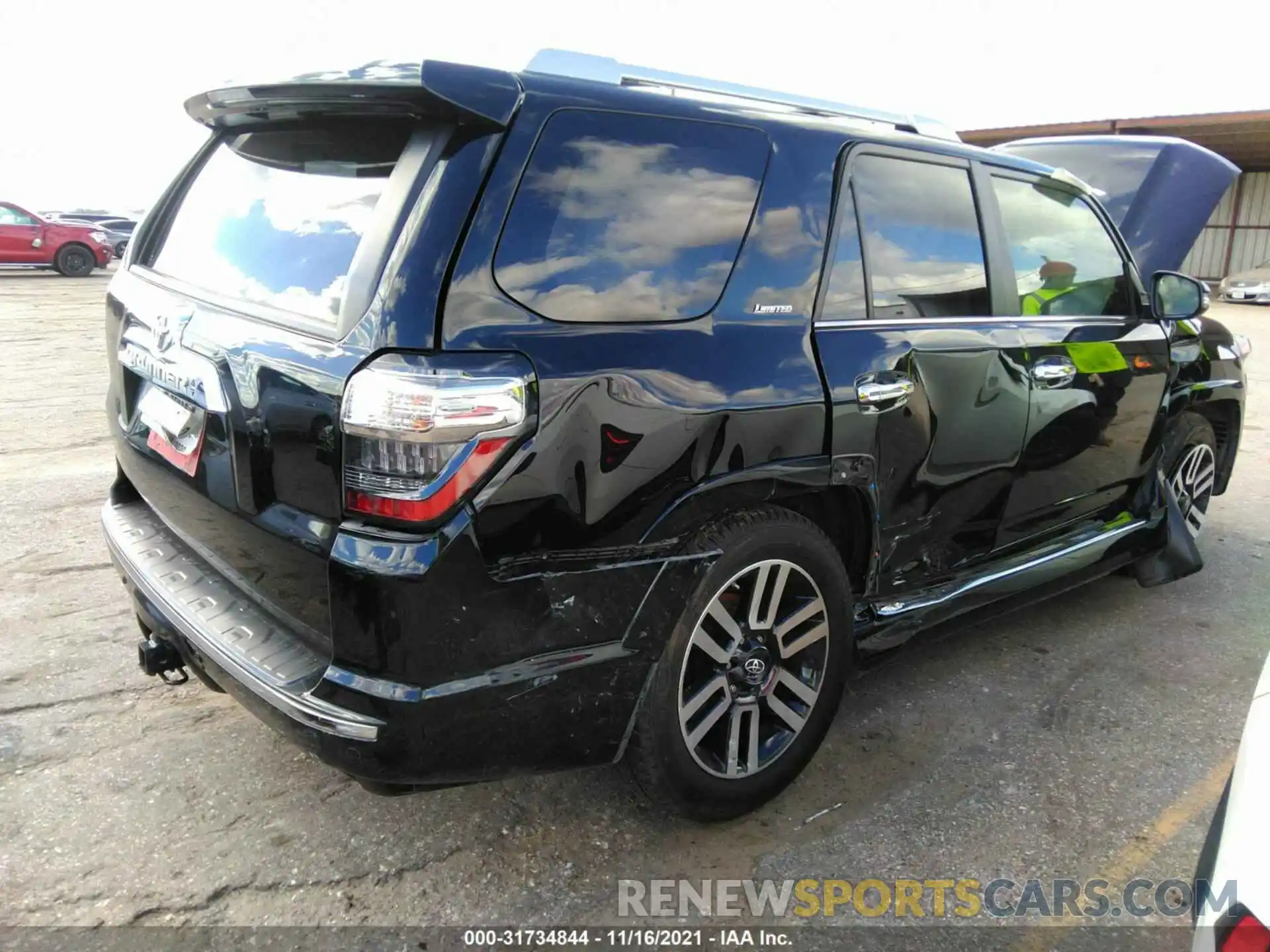 6 Фотография поврежденного автомобиля JTEZU5JR8L5215845 TOYOTA 4RUNNER 2020