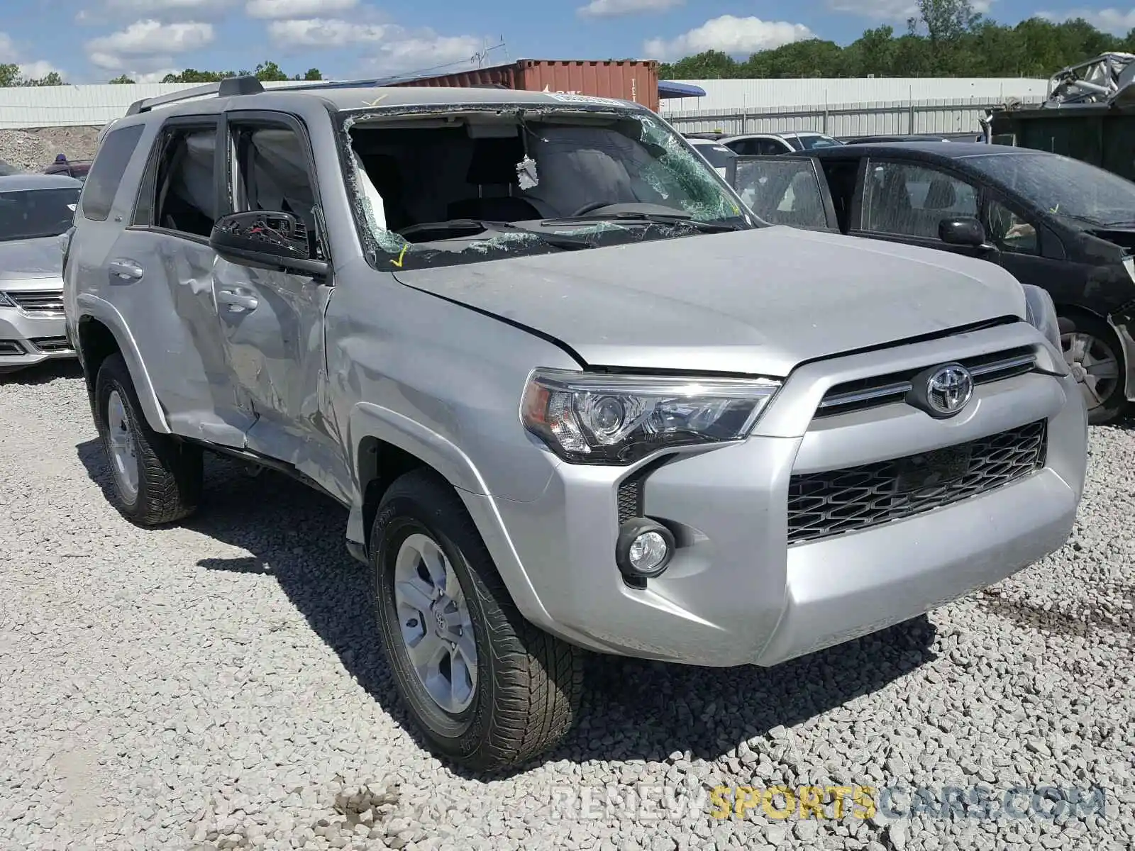 1 Photograph of a damaged car JTEZU5JR8L5222214 TOYOTA 4RUNNER 2020