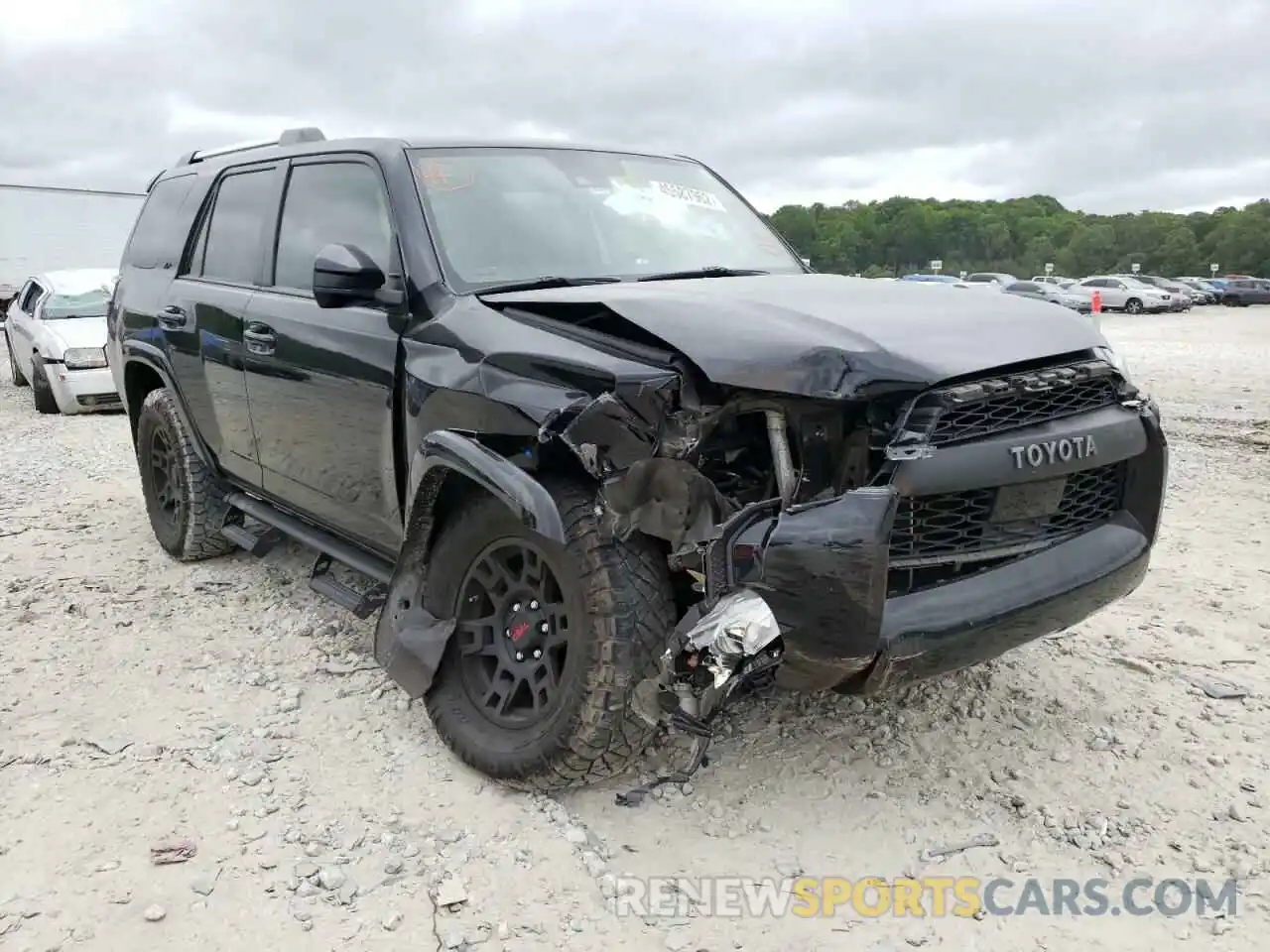 1 Photograph of a damaged car JTEZU5JR8L5222701 TOYOTA 4RUNNER 2020