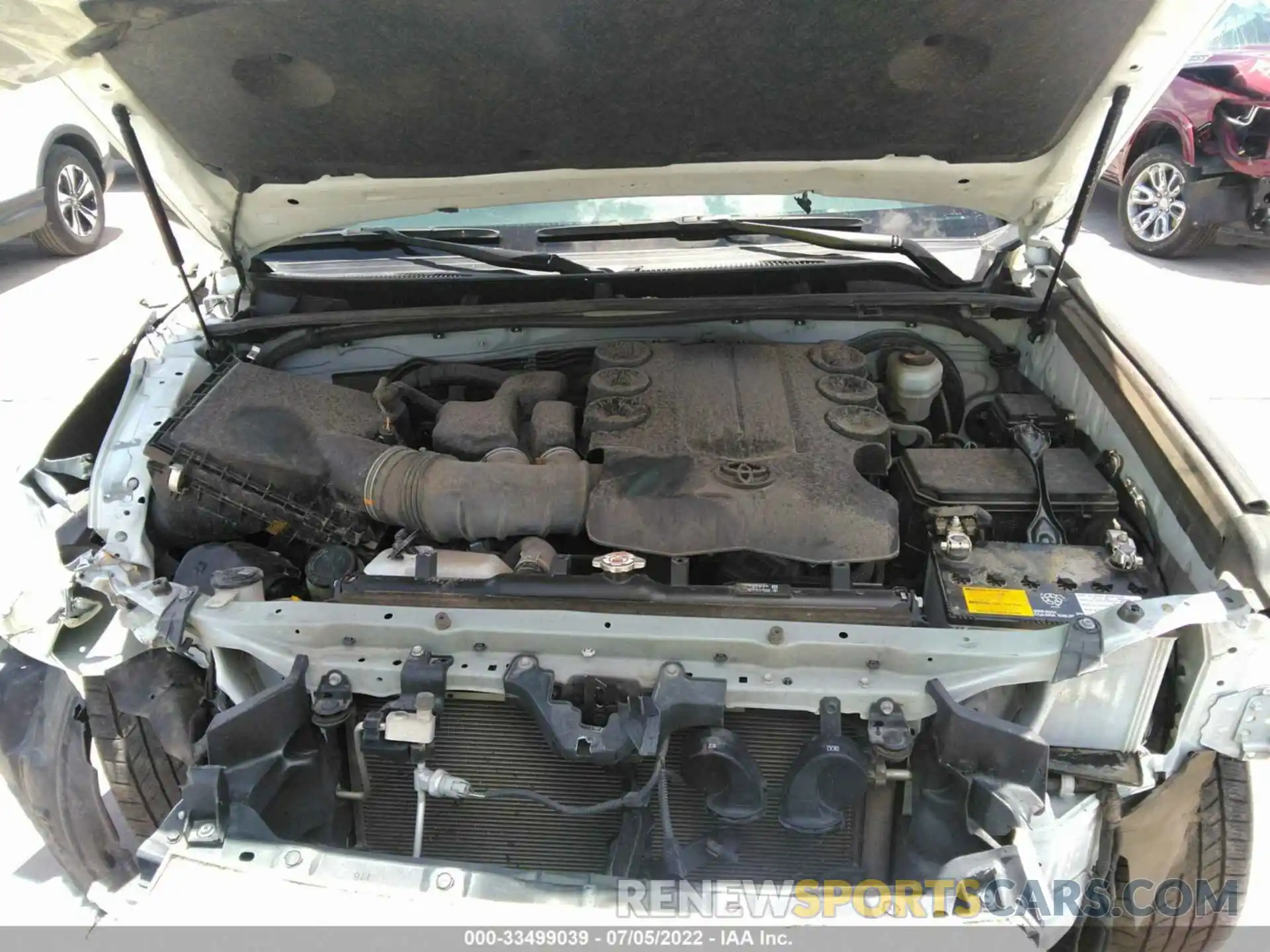 10 Фотография поврежденного автомобиля JTEZU5JR8L5225694 TOYOTA 4RUNNER 2020