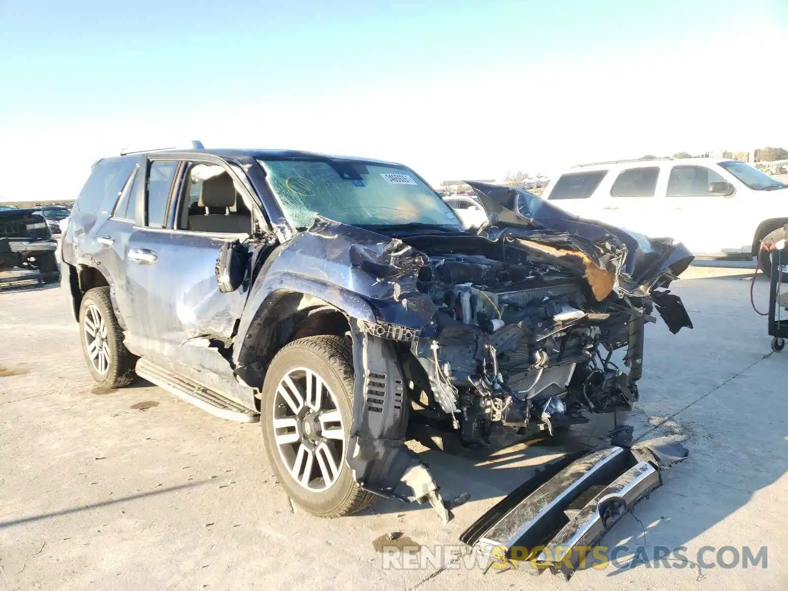 1 Photograph of a damaged car JTEZU5JR9L5214588 TOYOTA 4RUNNER 2020