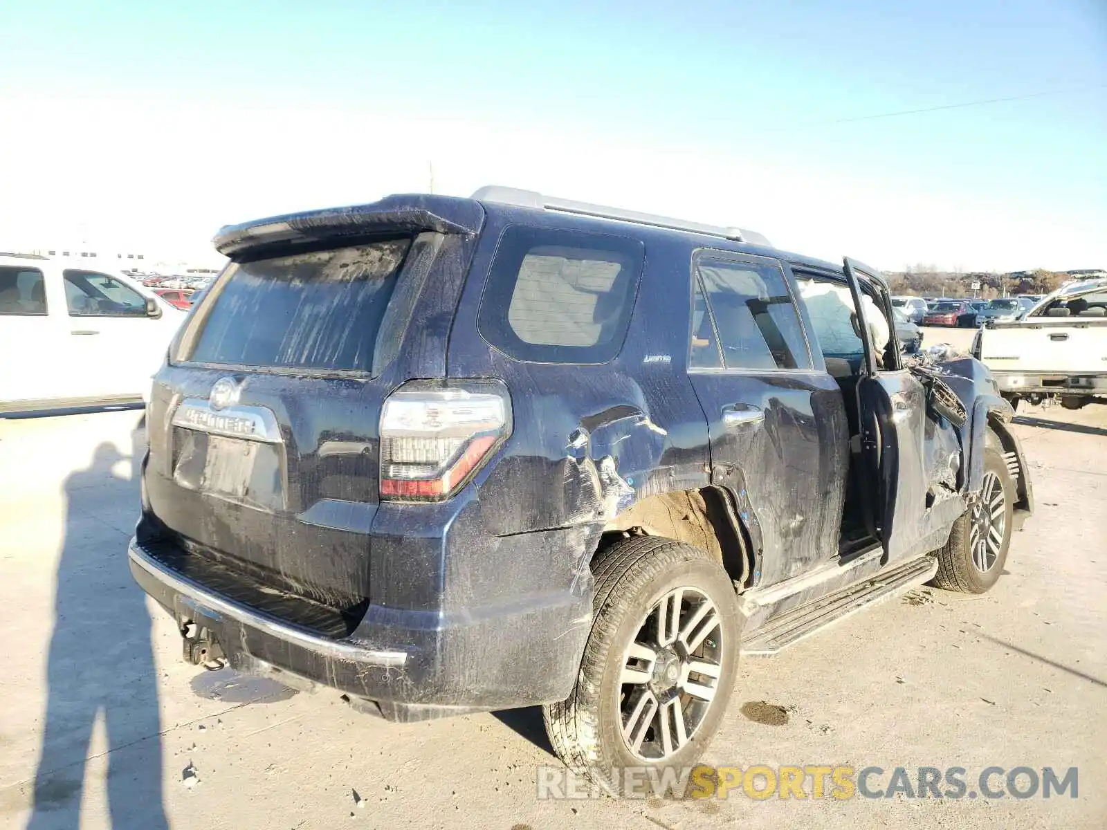 4 Photograph of a damaged car JTEZU5JR9L5214588 TOYOTA 4RUNNER 2020