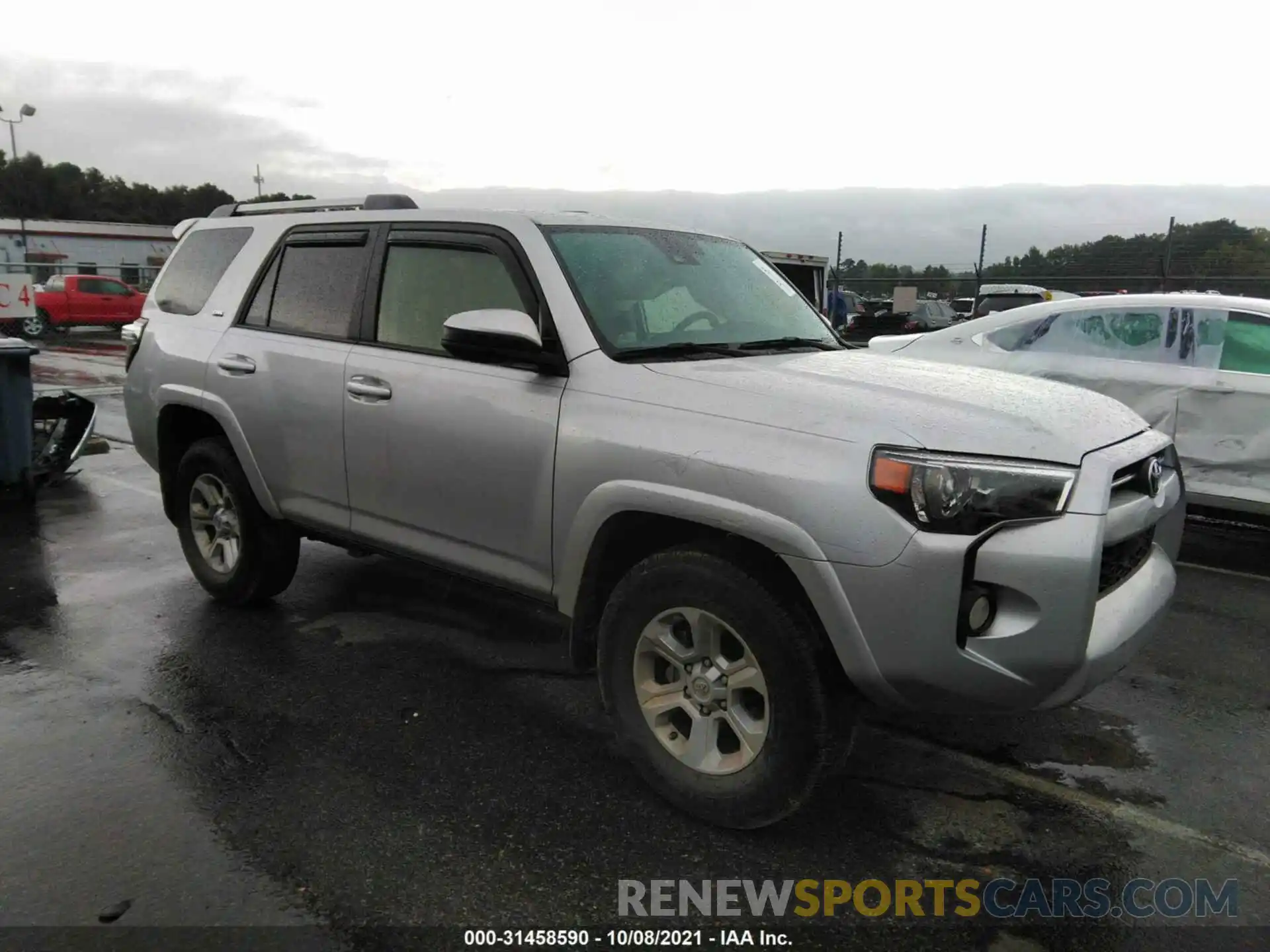 1 Photograph of a damaged car JTEZU5JR9L5216552 TOYOTA 4RUNNER 2020