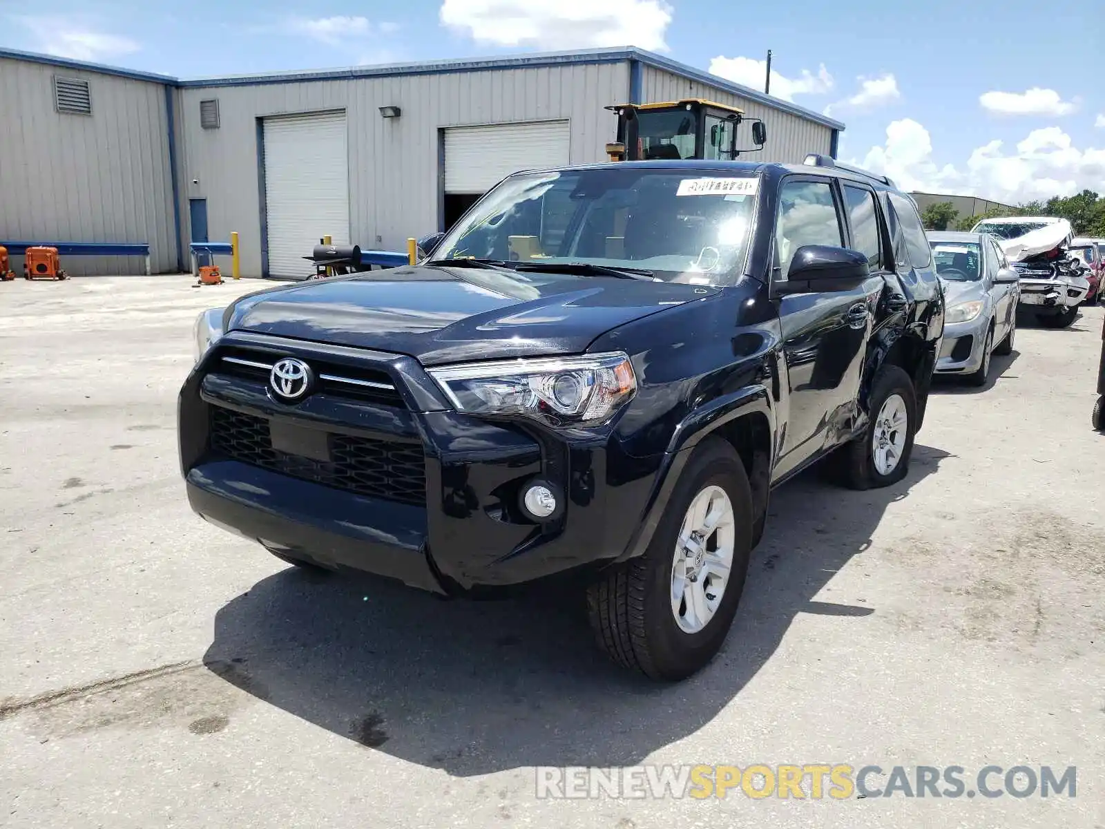 2 Photograph of a damaged car JTEZU5JR9L5220486 TOYOTA 4RUNNER 2020