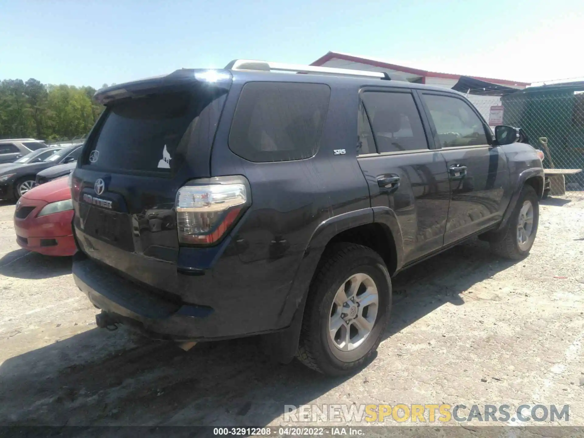 4 Фотография поврежденного автомобиля JTEZU5JRXL5221839 TOYOTA 4RUNNER 2020