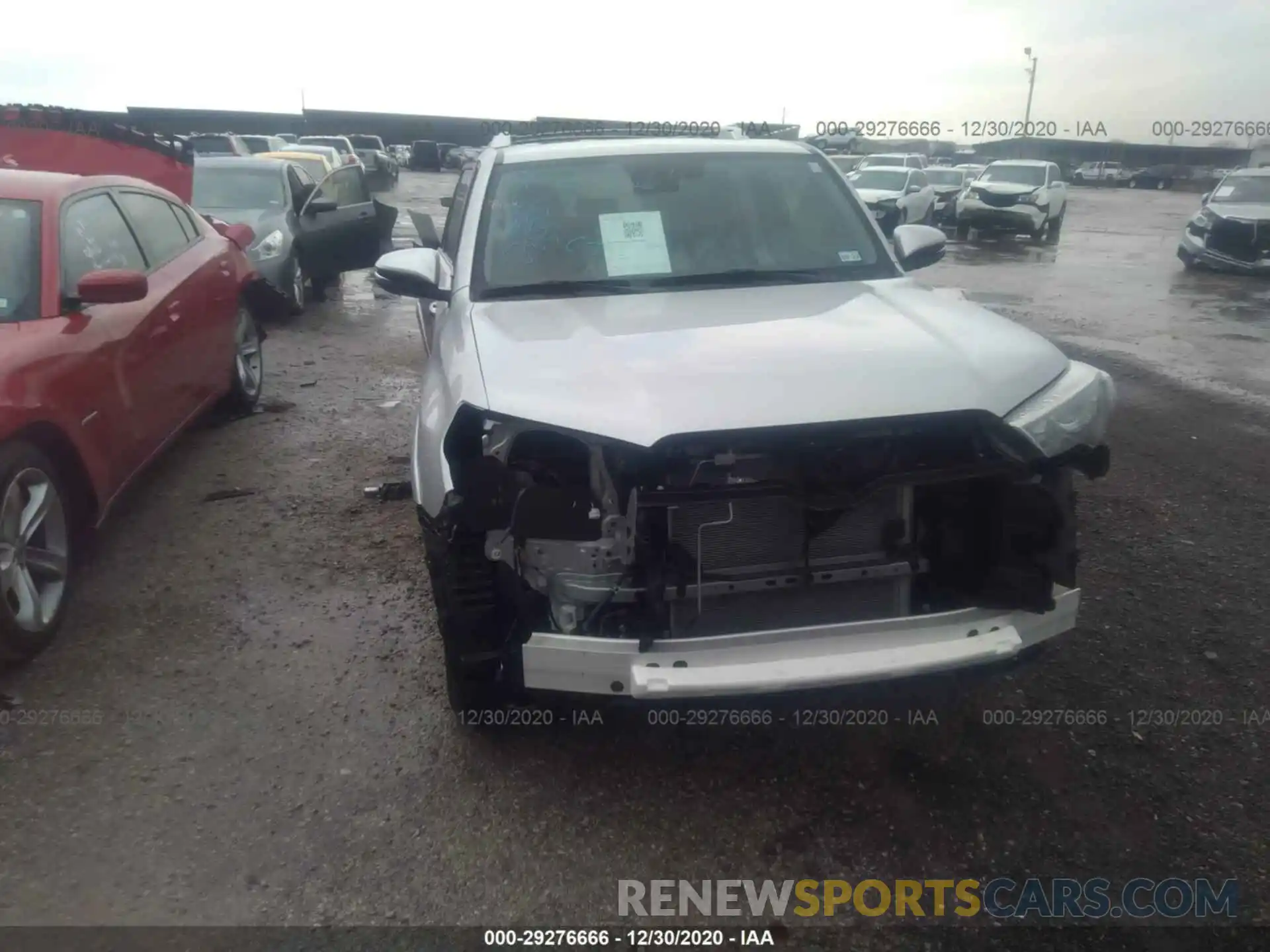 6 Photograph of a damaged car JTEZU5JRXL5222036 TOYOTA 4RUNNER 2020