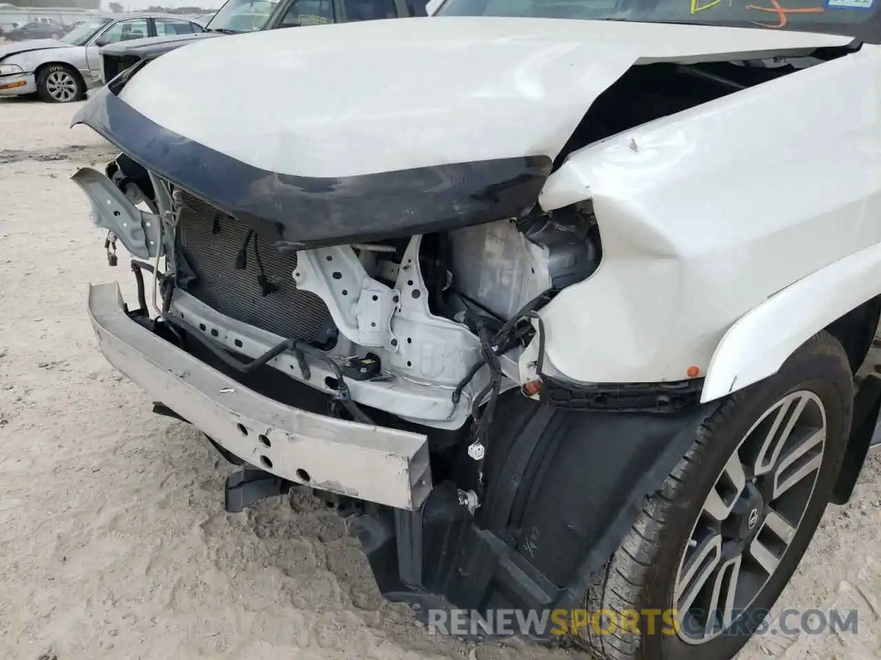 9 Photograph of a damaged car JTEZU5JRXL5222781 TOYOTA 4RUNNER 2020