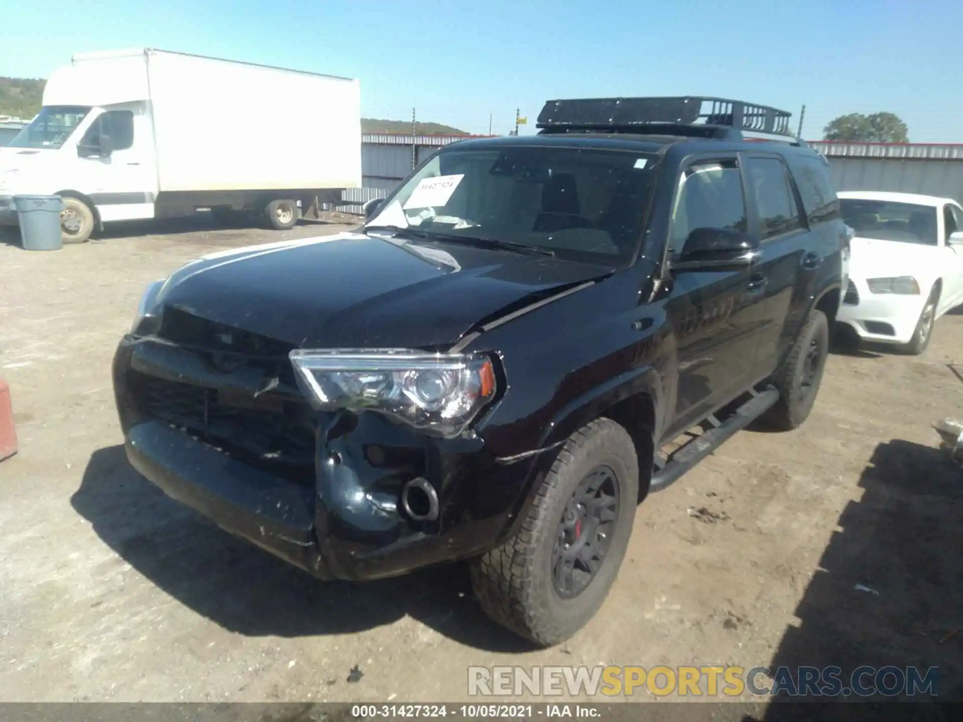 2 Фотография поврежденного автомобиля JTEZU5JRXL5224952 TOYOTA 4RUNNER 2020