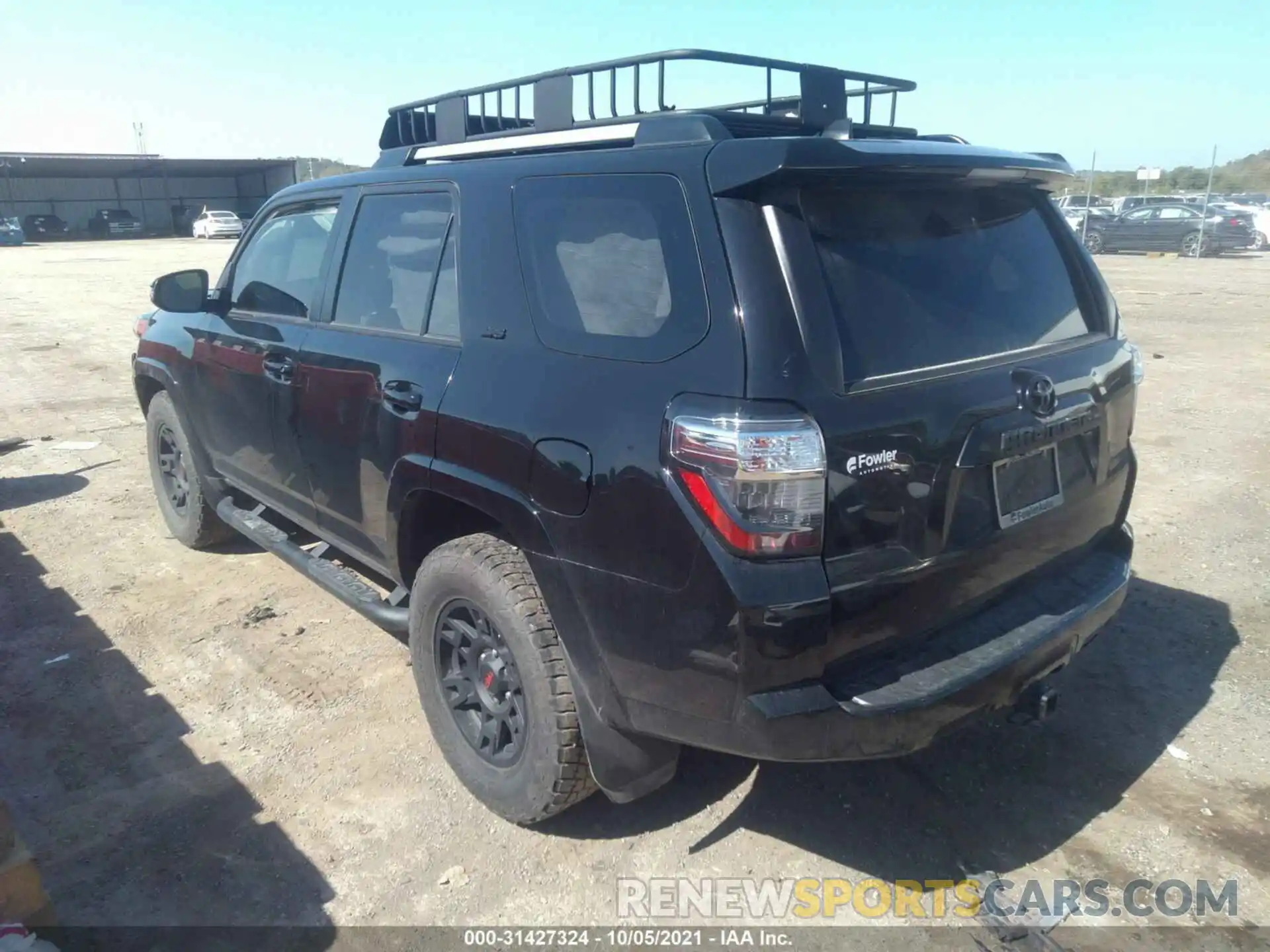 3 Фотография поврежденного автомобиля JTEZU5JRXL5224952 TOYOTA 4RUNNER 2020