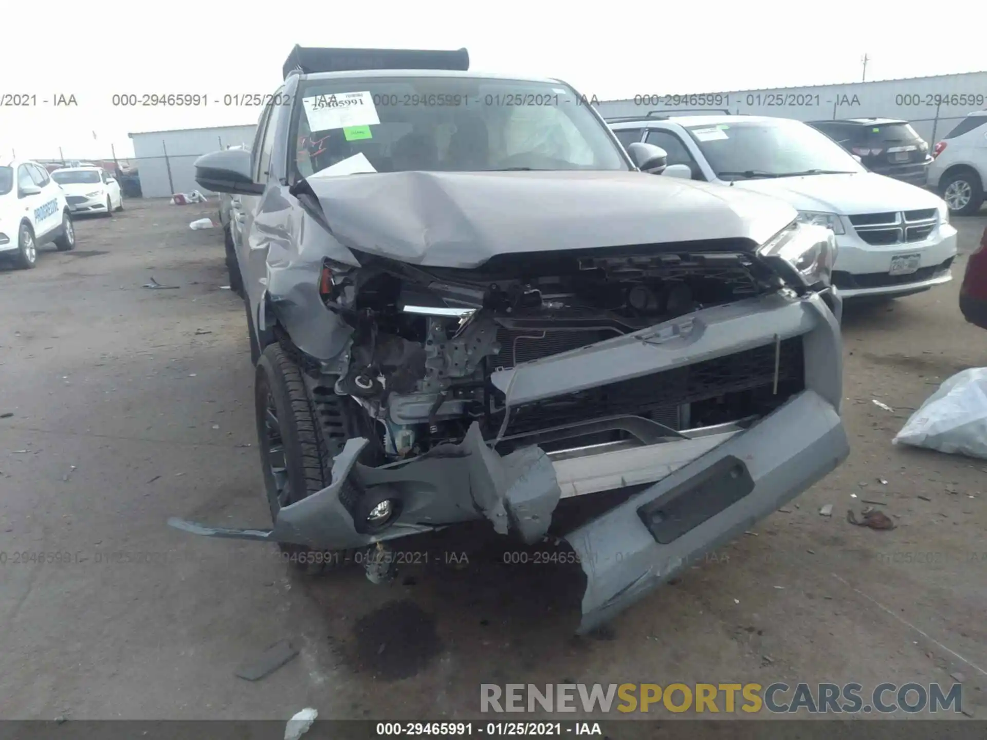 6 Photograph of a damaged car JTEBU5JR0M5841165 TOYOTA 4RUNNER 2021