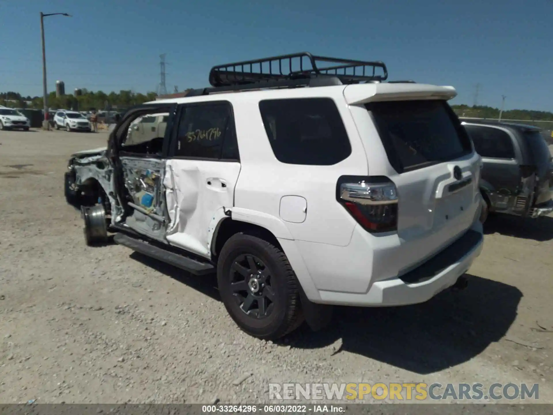 3 Photograph of a damaged car JTEBU5JR2M5960898 TOYOTA 4RUNNER 2021