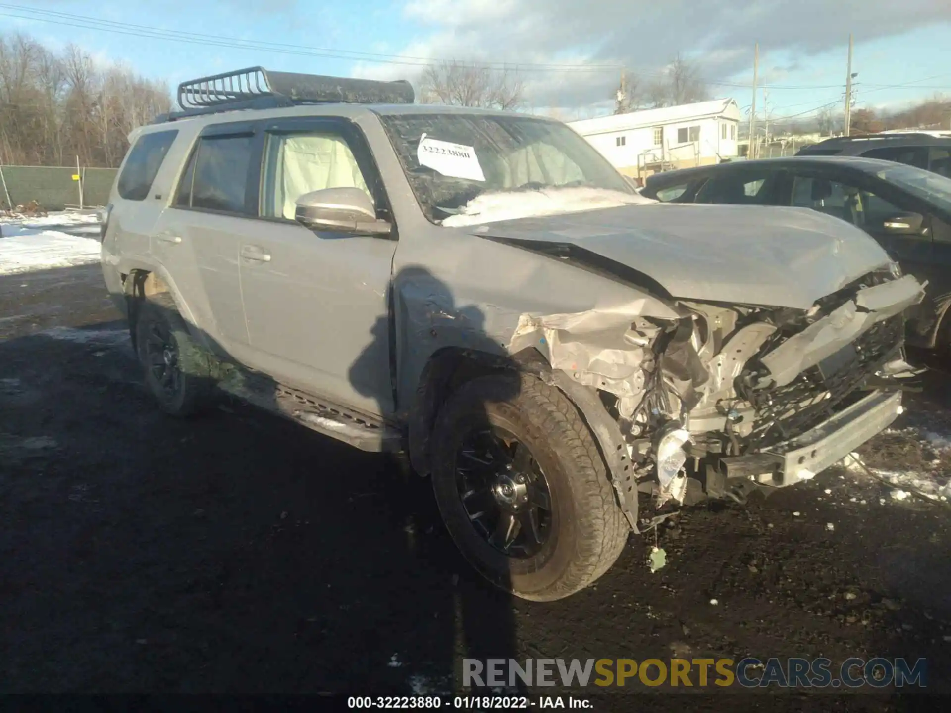 1 Photograph of a damaged car JTEBU5JR4M5875383 TOYOTA 4RUNNER 2021