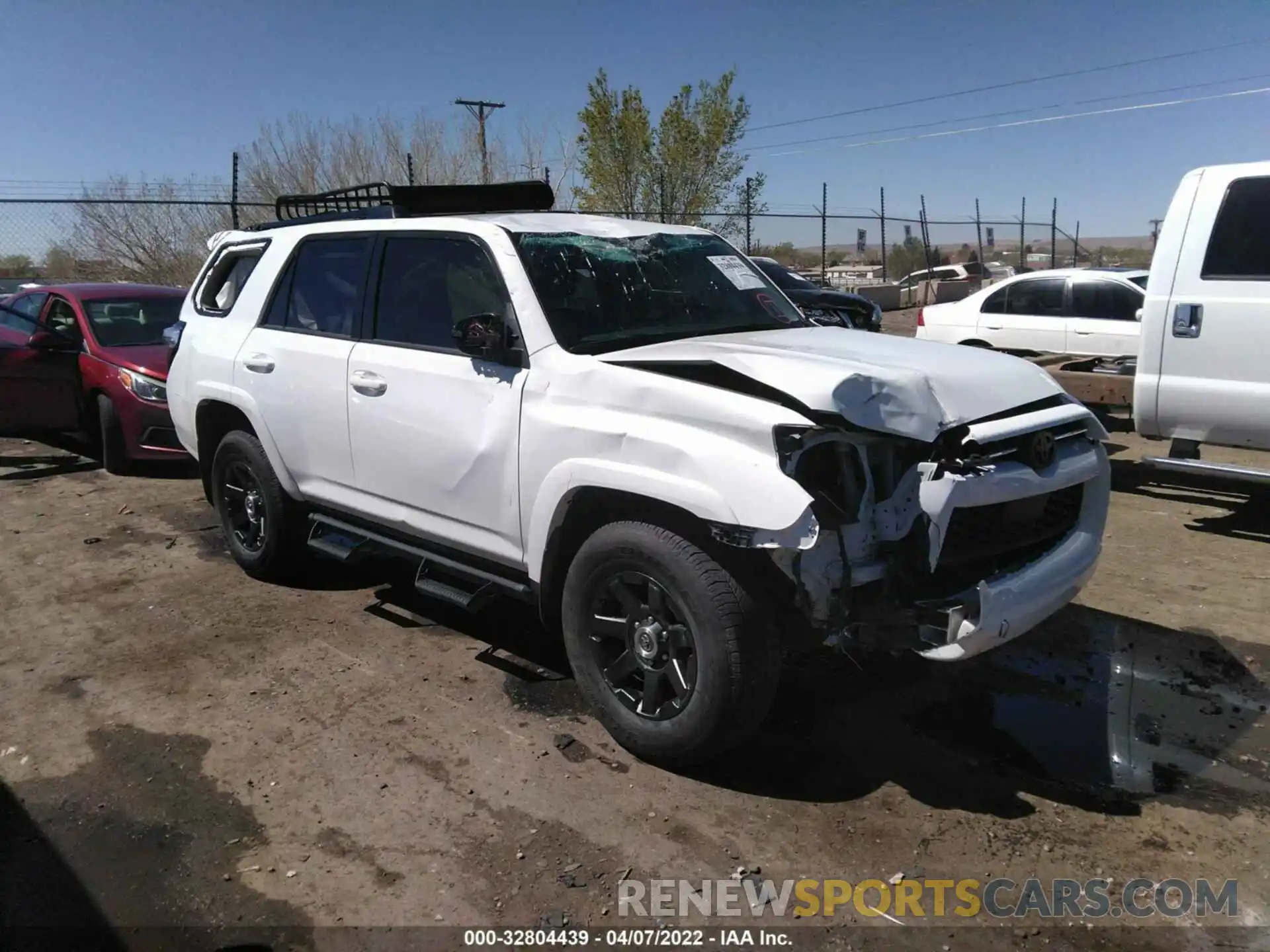 1 Photograph of a damaged car JTEBU5JR4M5884214 TOYOTA 4RUNNER 2021