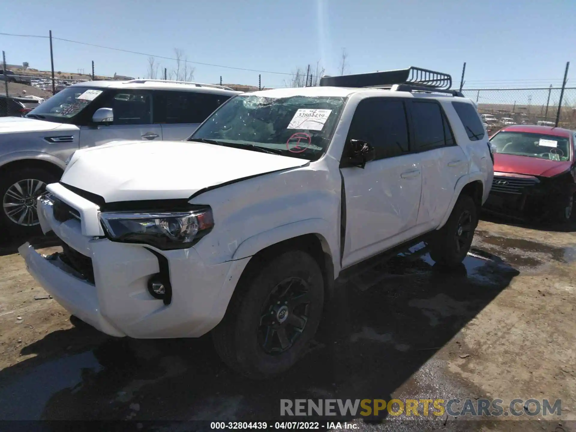 2 Фотография поврежденного автомобиля JTEBU5JR4M5884214 TOYOTA 4RUNNER 2021