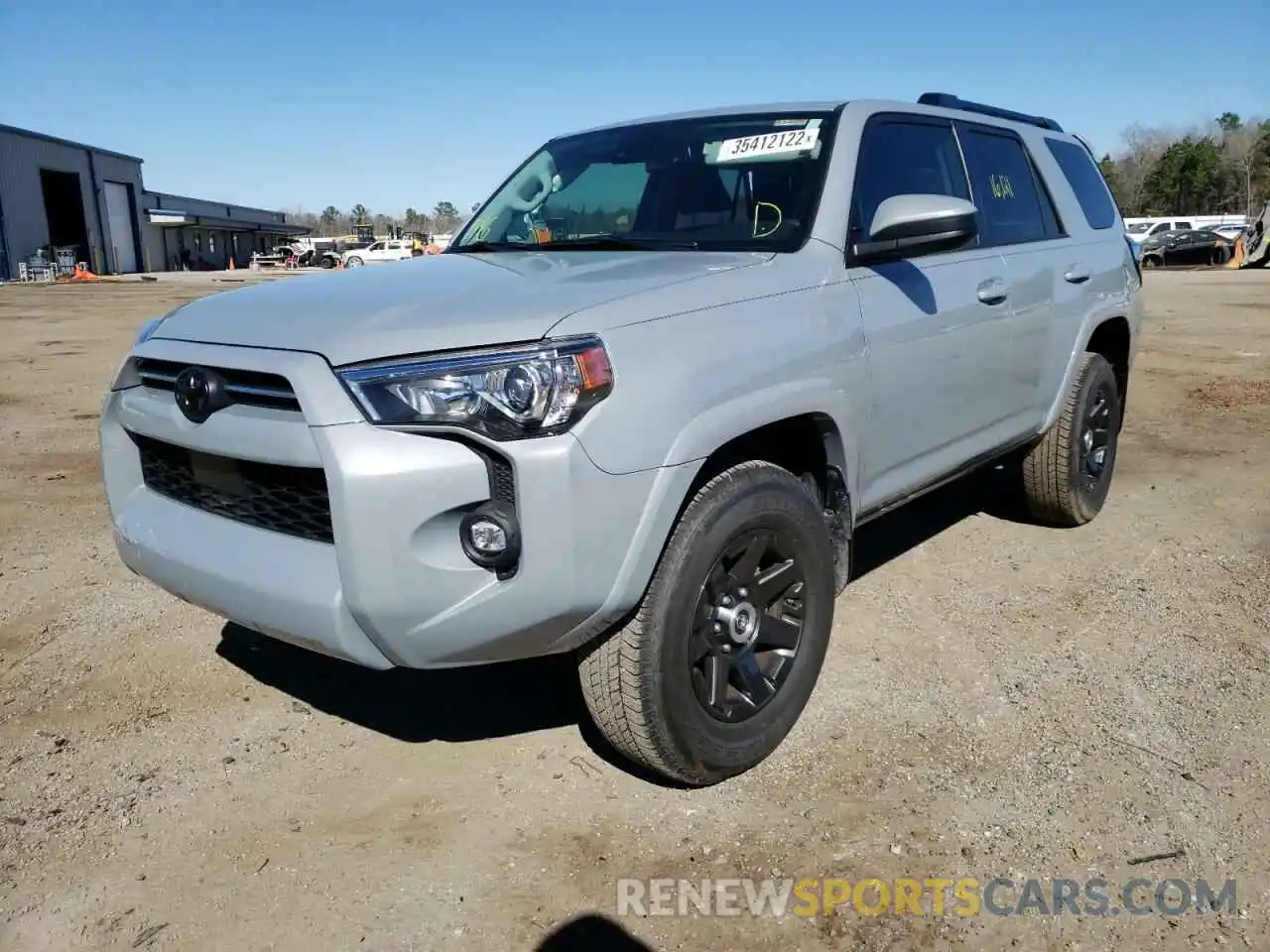 2 Photograph of a damaged car JTEBU5JR5M5868877 TOYOTA 4RUNNER 2021