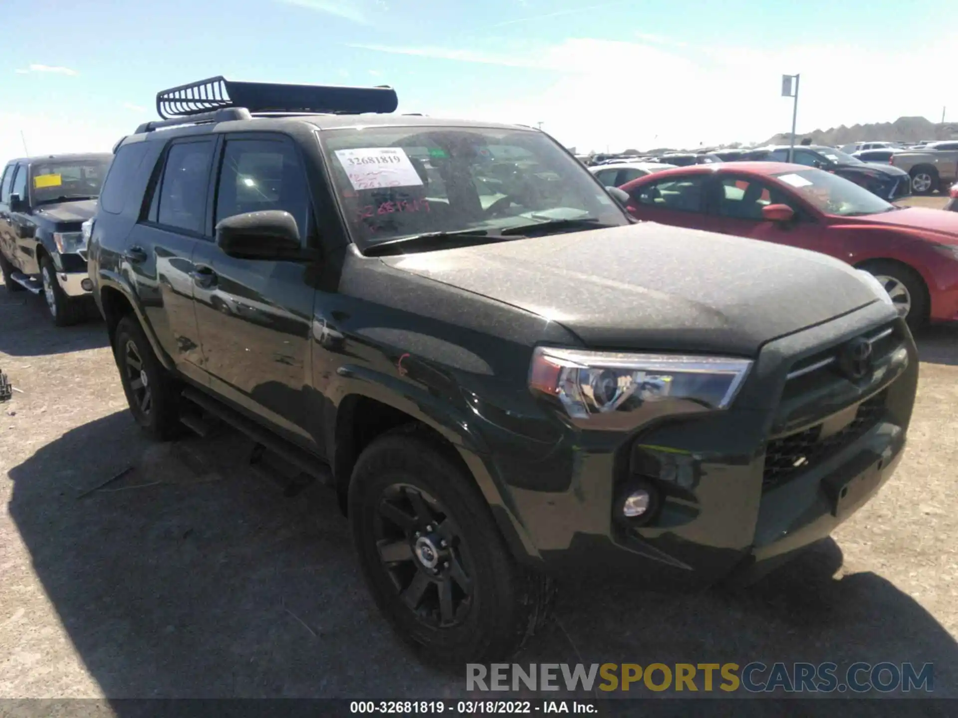 1 Фотография поврежденного автомобиля JTEBU5JR5M5927314 TOYOTA 4RUNNER 2021