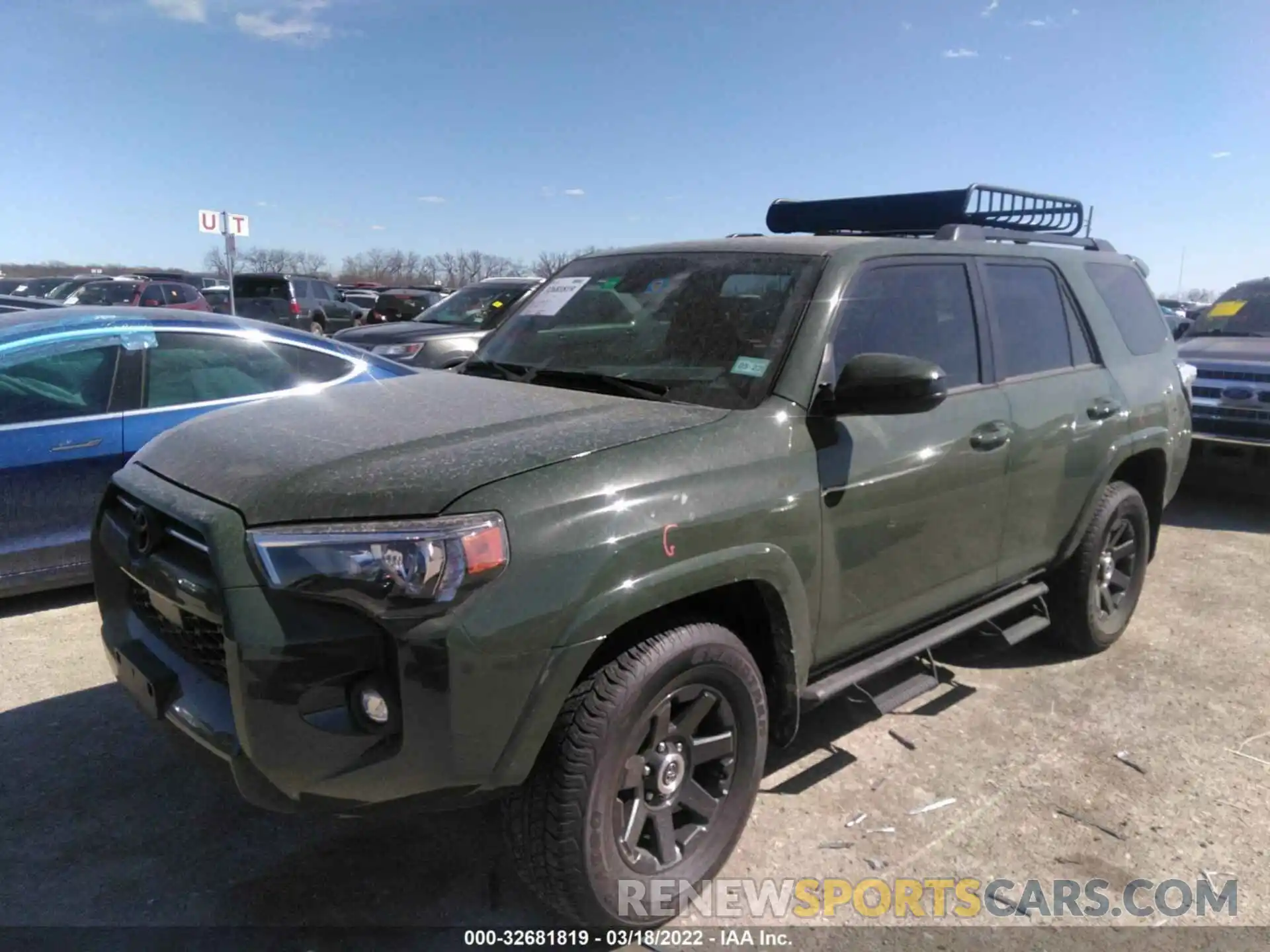 6 Фотография поврежденного автомобиля JTEBU5JR5M5927314 TOYOTA 4RUNNER 2021