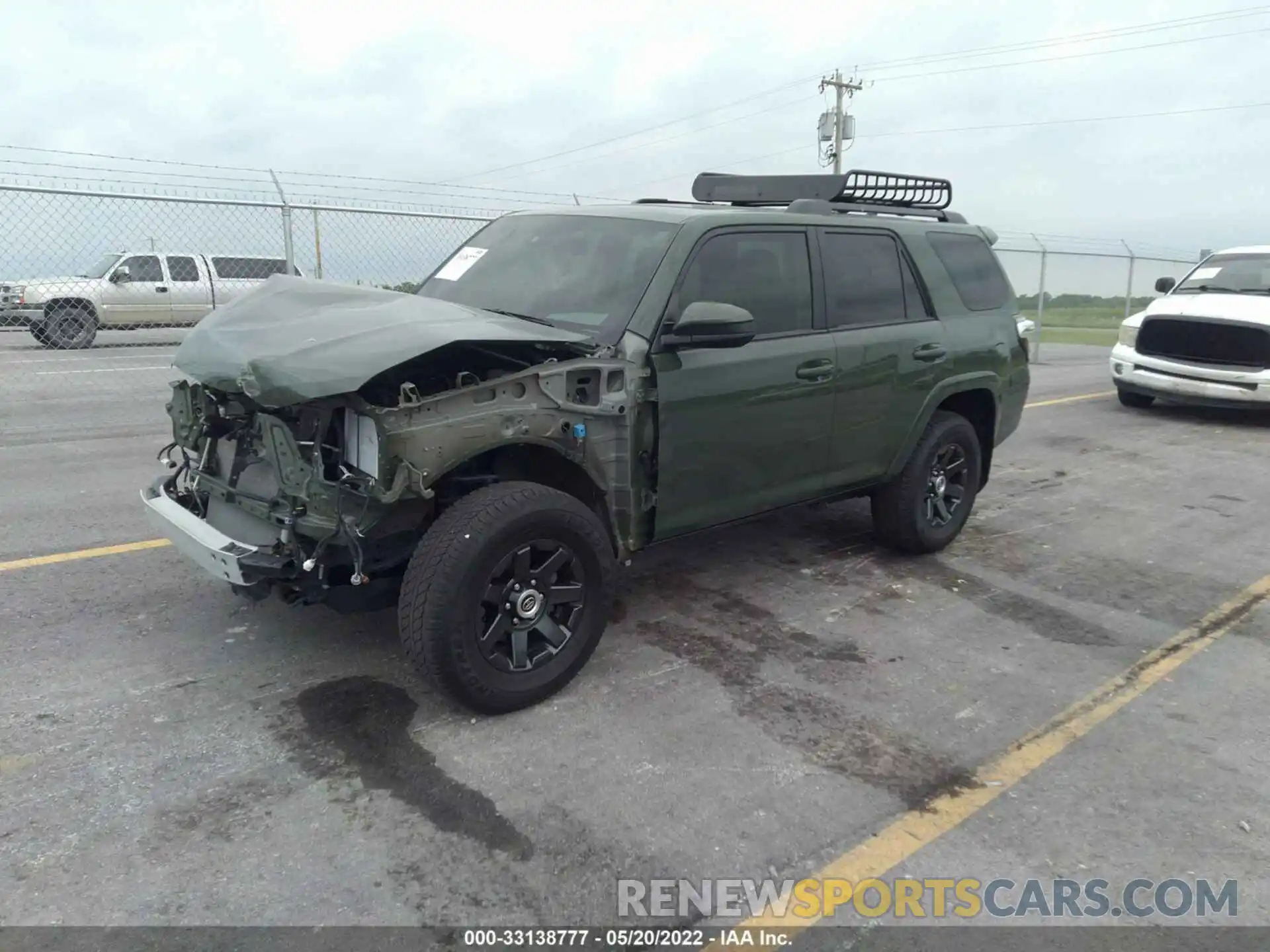 2 Photograph of a damaged car JTEBU5JR6M5899331 TOYOTA 4RUNNER 2021