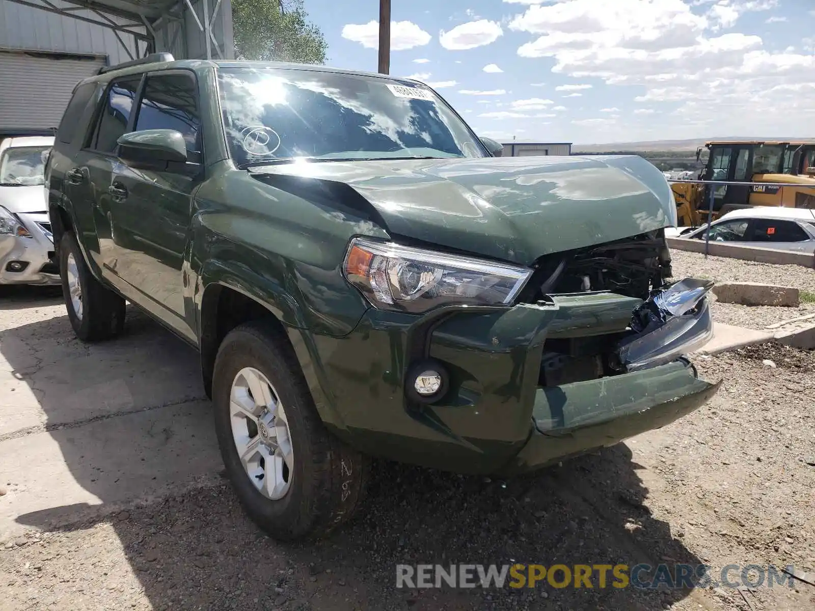 1 Photograph of a damaged car JTEBU5JR7M5841731 TOYOTA 4RUNNER 2021