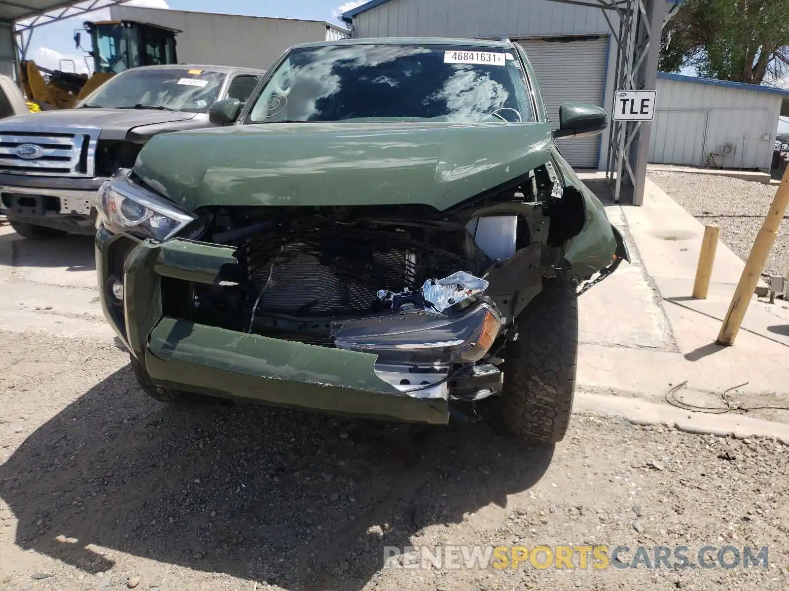 9 Photograph of a damaged car JTEBU5JR7M5841731 TOYOTA 4RUNNER 2021