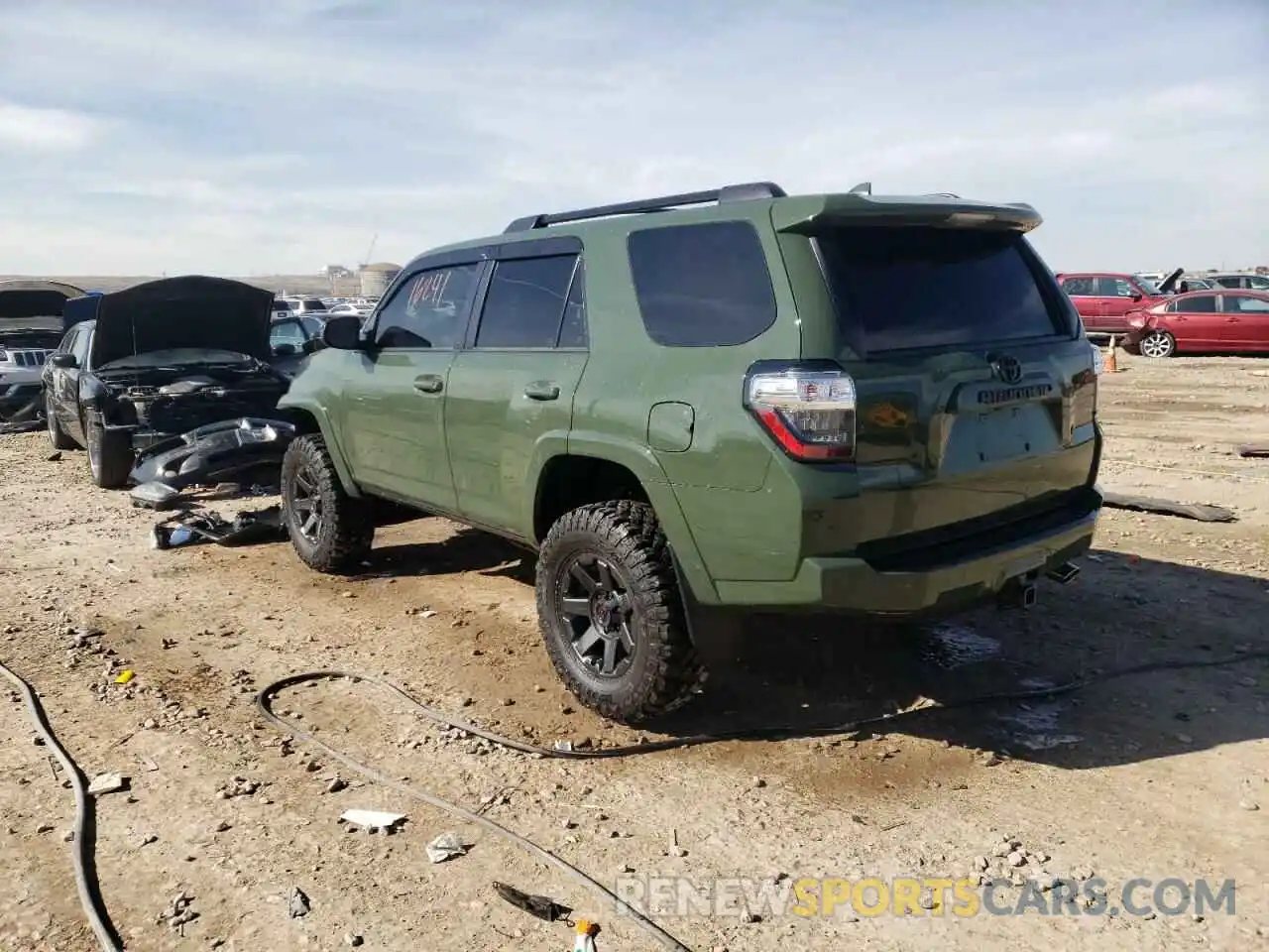 3 Photograph of a damaged car JTEBU5JR8M5870915 TOYOTA 4RUNNER 2021