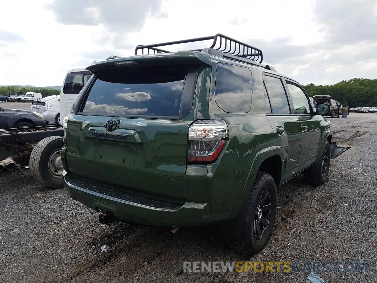 4 Фотография поврежденного автомобиля JTEBU5JR8M5918820 TOYOTA 4RUNNER 2021