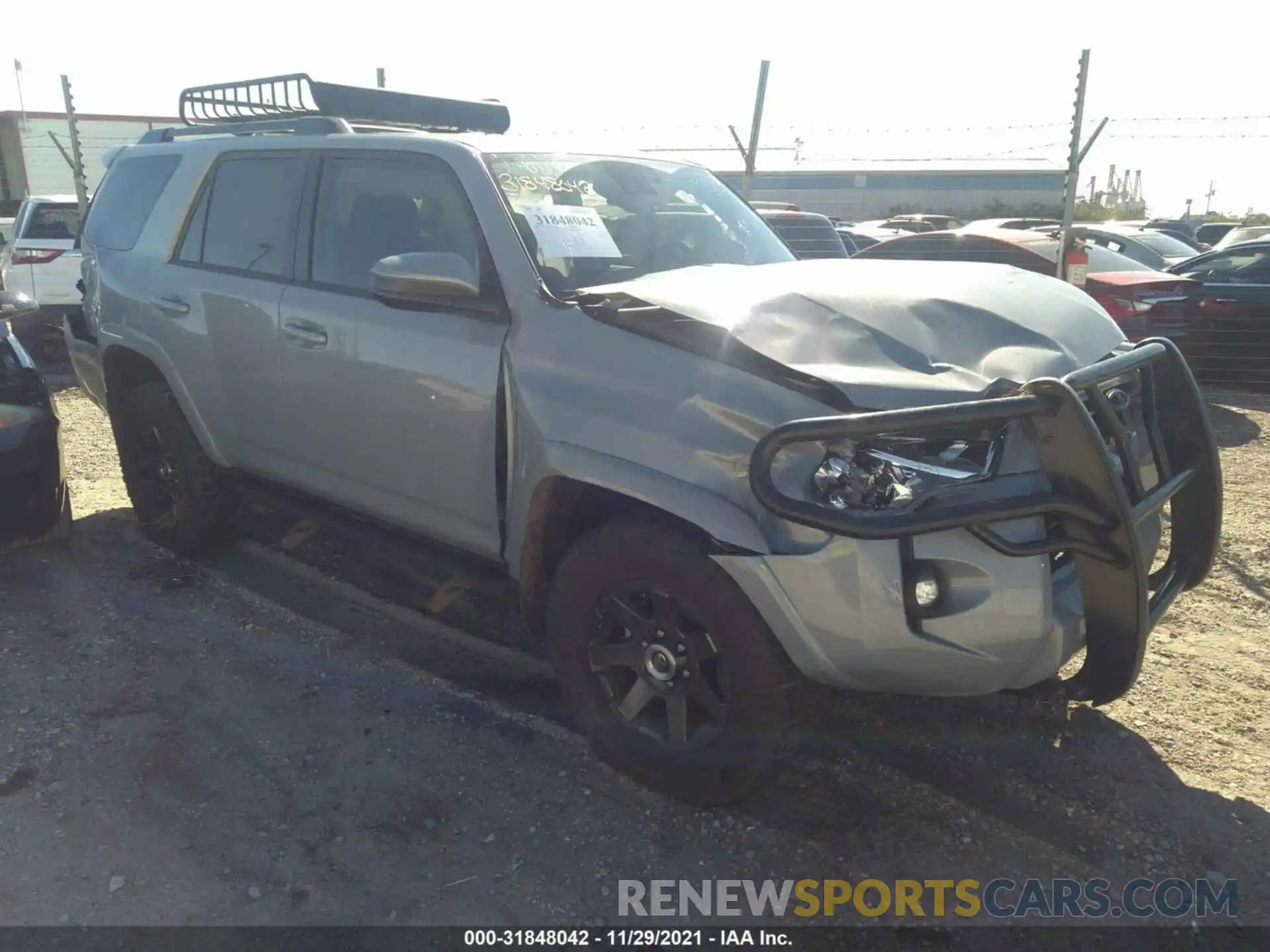 1 Photograph of a damaged car JTEBU5JR8M5966172 TOYOTA 4RUNNER 2021