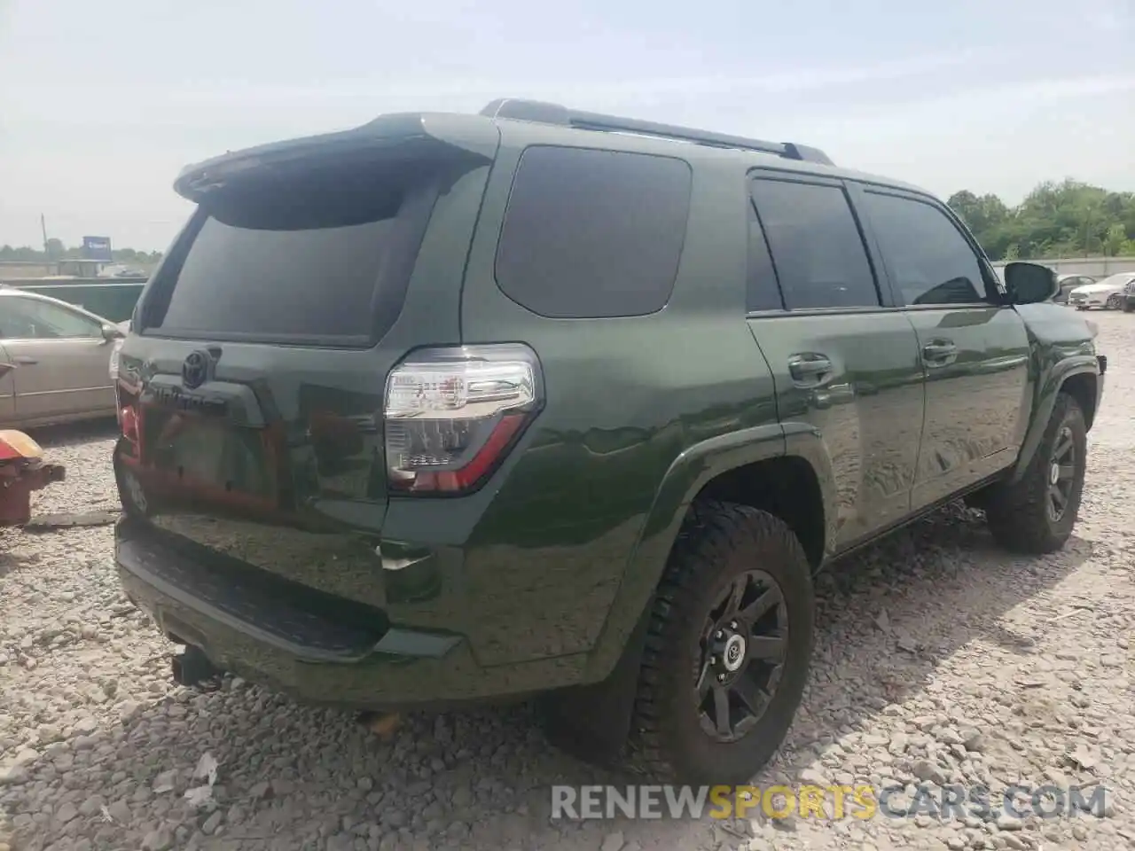 4 Фотография поврежденного автомобиля JTEBU5JRXM5930788 TOYOTA 4RUNNER 2021