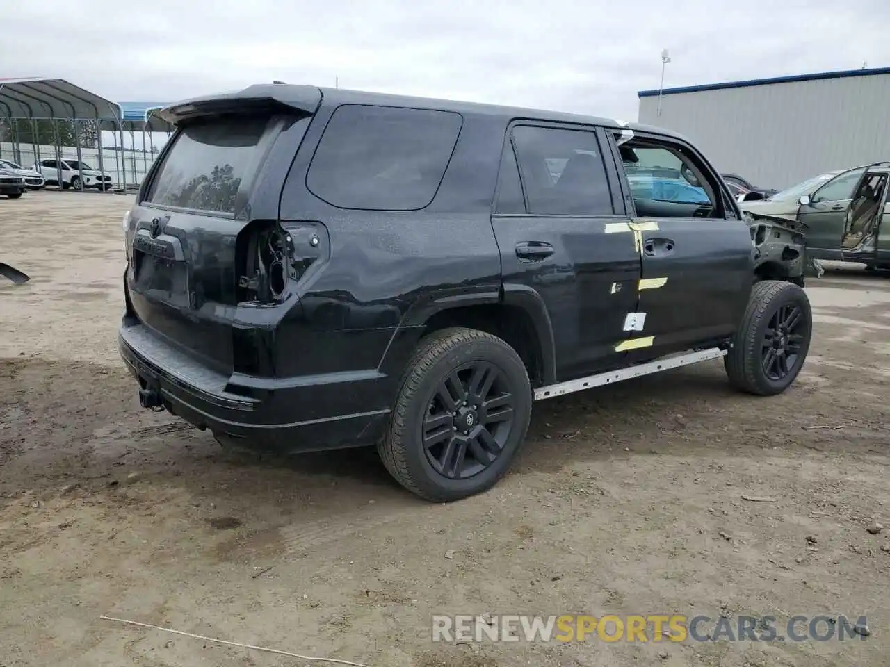 3 Photograph of a damaged car JTECU5JR0M5238978 TOYOTA 4RUNNER 2021