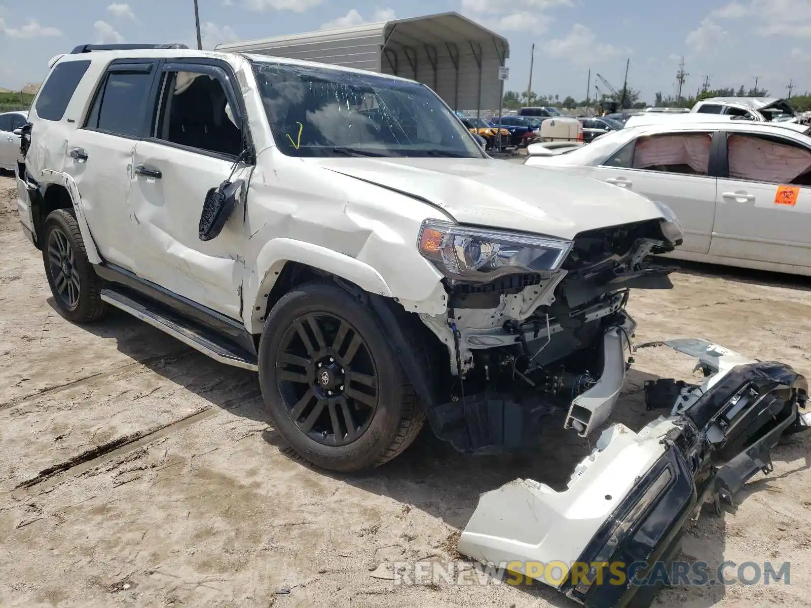 9 Фотография поврежденного автомобиля JTECU5JR9M5247954 TOYOTA 4RUNNER 2021