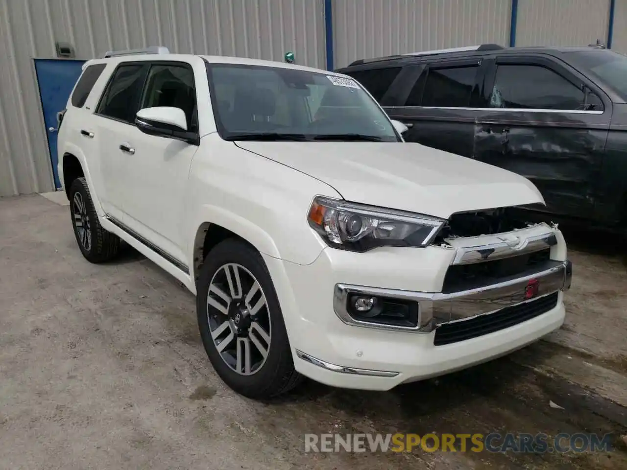 1 Photograph of a damaged car JTEDU5JR0M5241786 TOYOTA 4RUNNER 2021