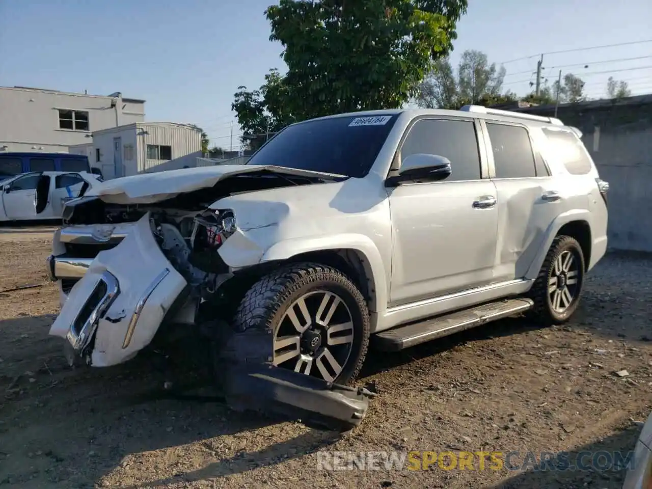 1 Photograph of a damaged car JTEDU5JR0M5250021 TOYOTA 4RUNNER 2021