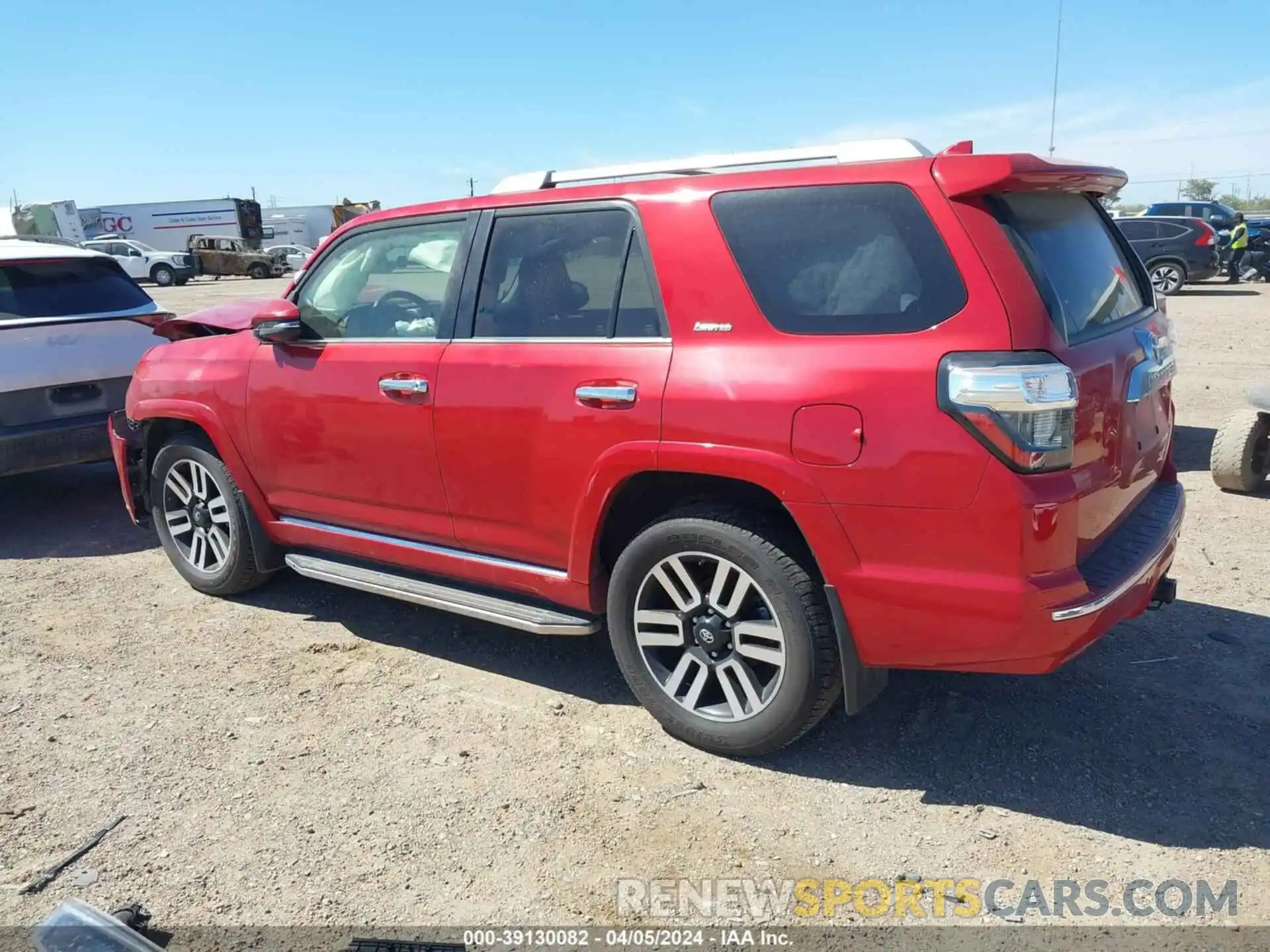 14 Photograph of a damaged car JTEDU5JR2M5231115 TOYOTA 4RUNNER 2021