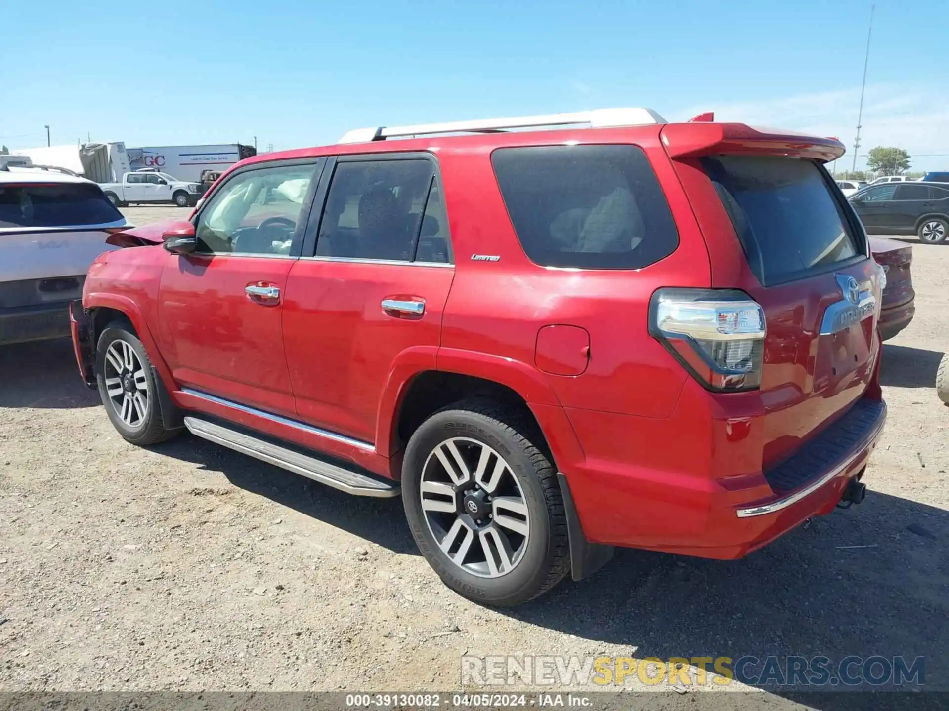 3 Photograph of a damaged car JTEDU5JR2M5231115 TOYOTA 4RUNNER 2021