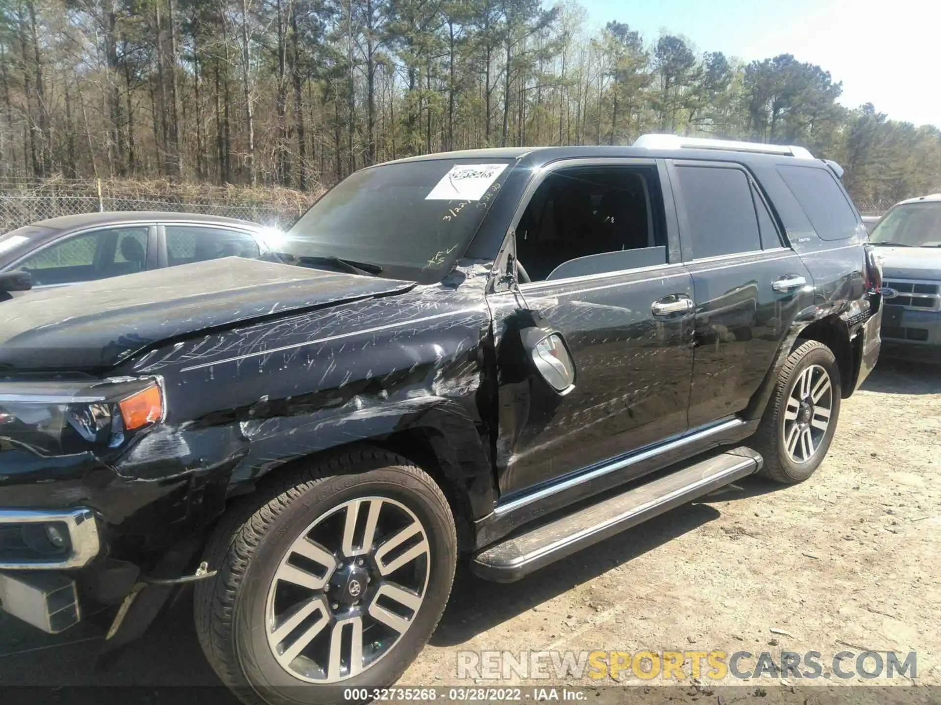 6 Photograph of a damaged car JTEDU5JR2M5235455 TOYOTA 4RUNNER 2021