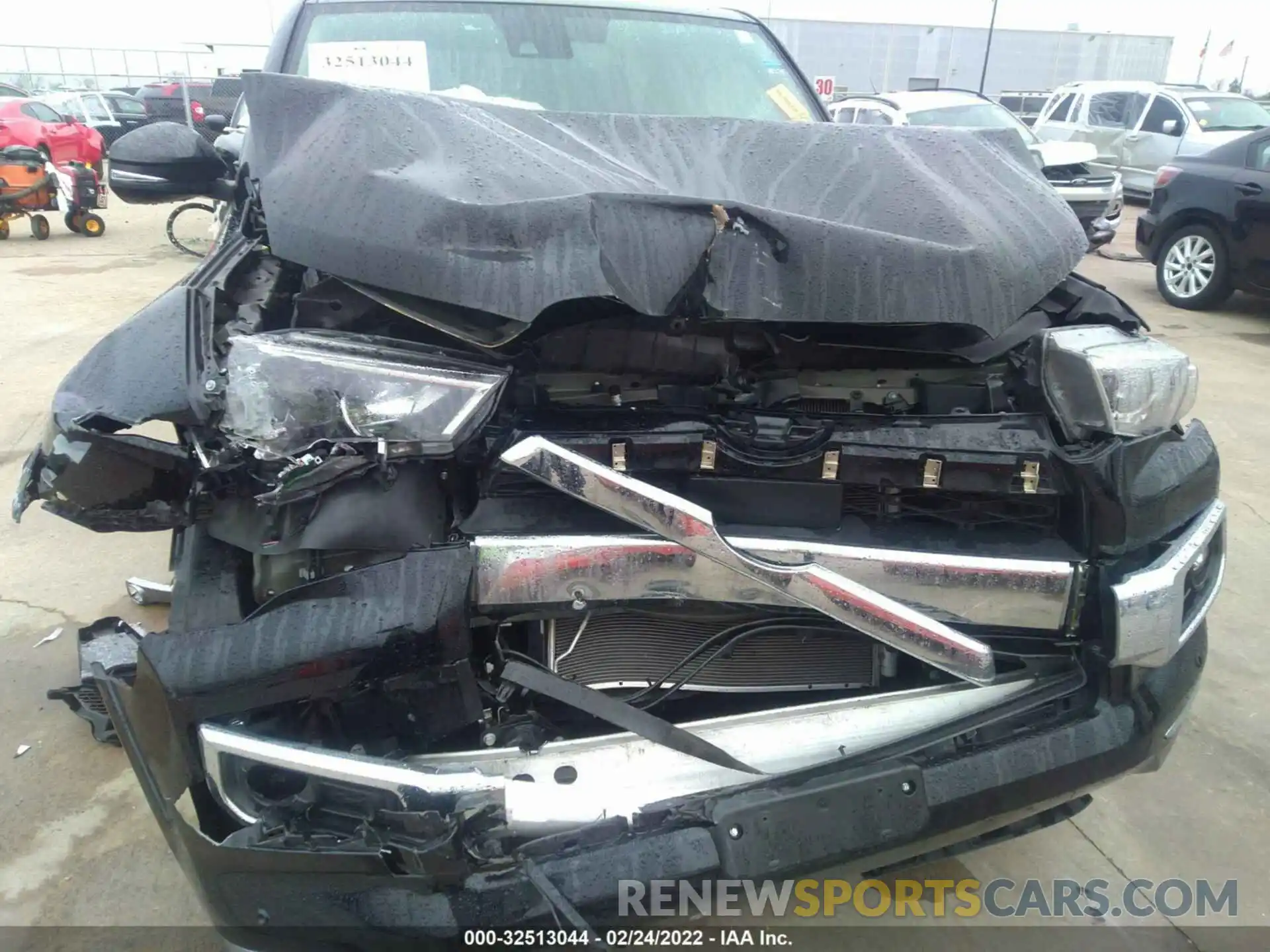 6 Photograph of a damaged car JTEDU5JR7M5228727 TOYOTA 4RUNNER 2021