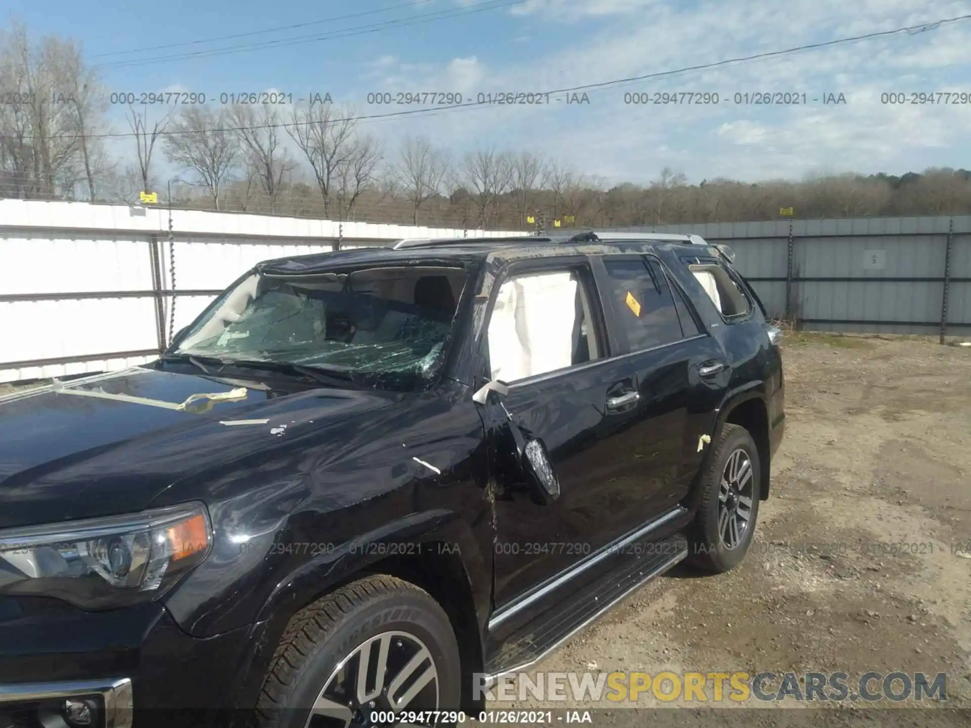 6 Photograph of a damaged car JTEDU5JR7M5231370 TOYOTA 4RUNNER 2021