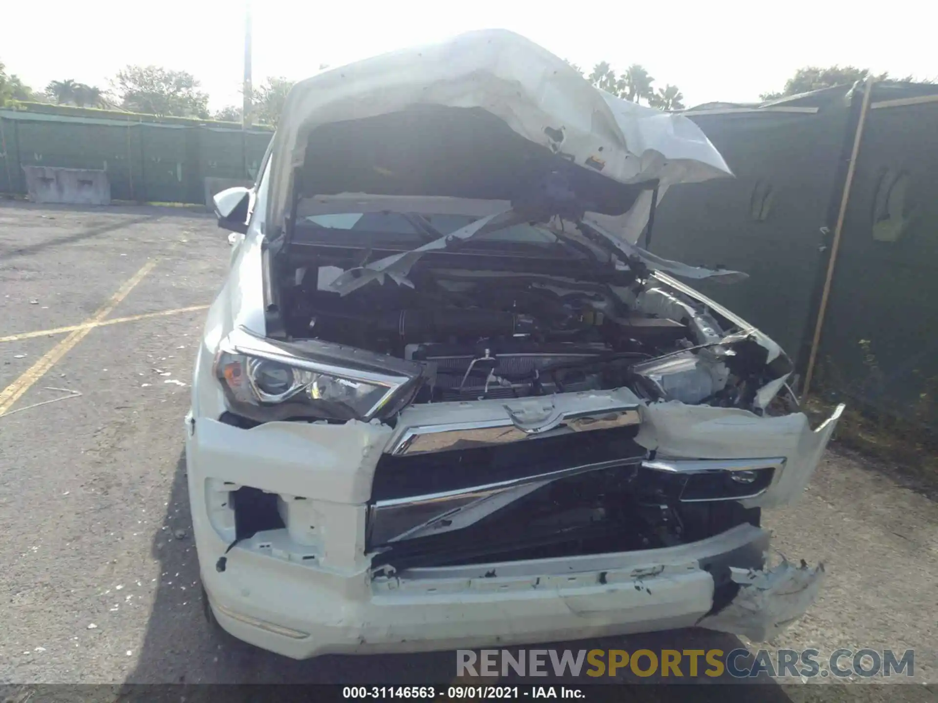 6 Photograph of a damaged car JTEDU5JRXM5244758 TOYOTA 4RUNNER 2021