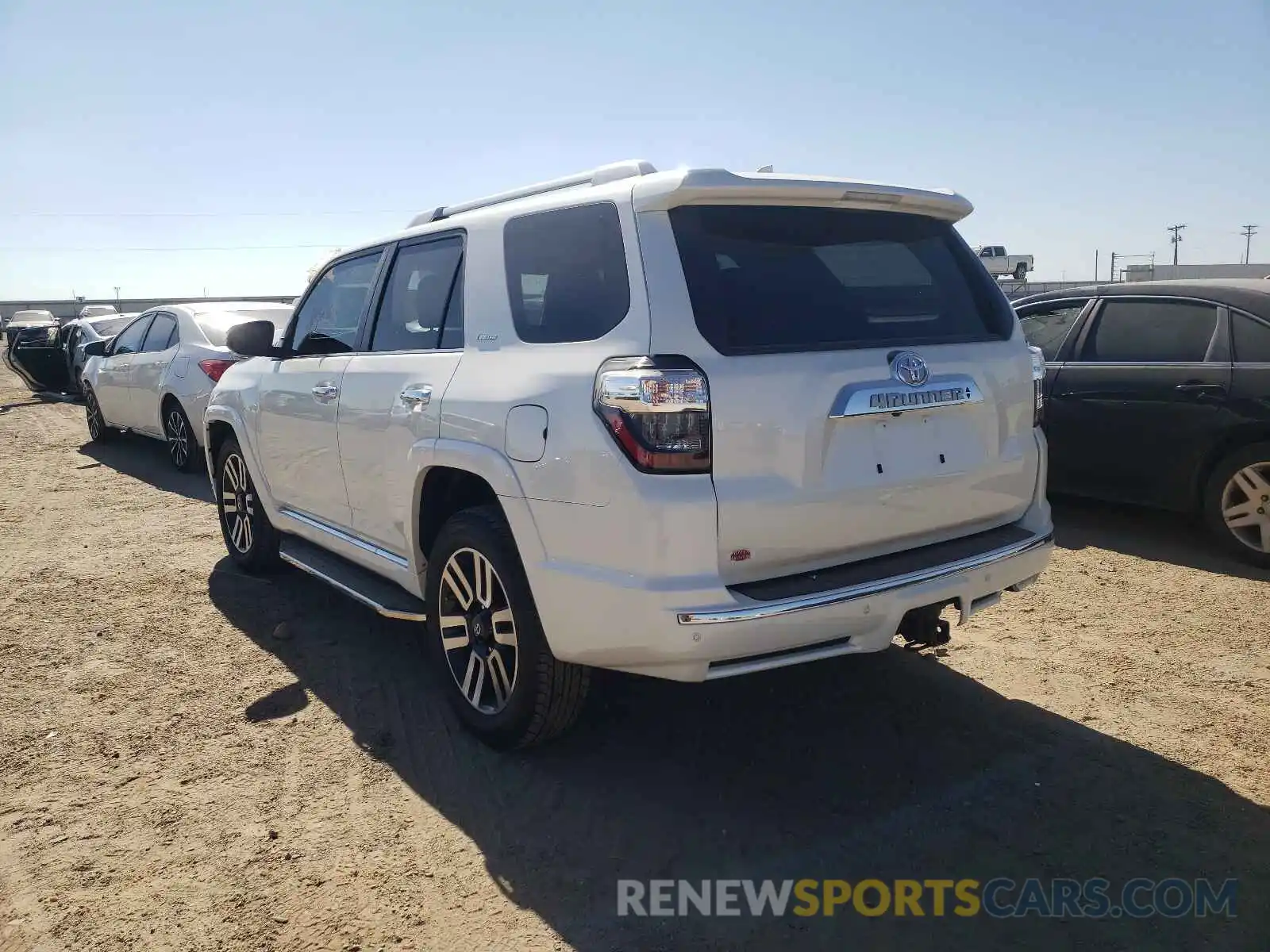 3 Фотография поврежденного автомобиля JTEDU5JRXM5246994 TOYOTA 4RUNNER 2021