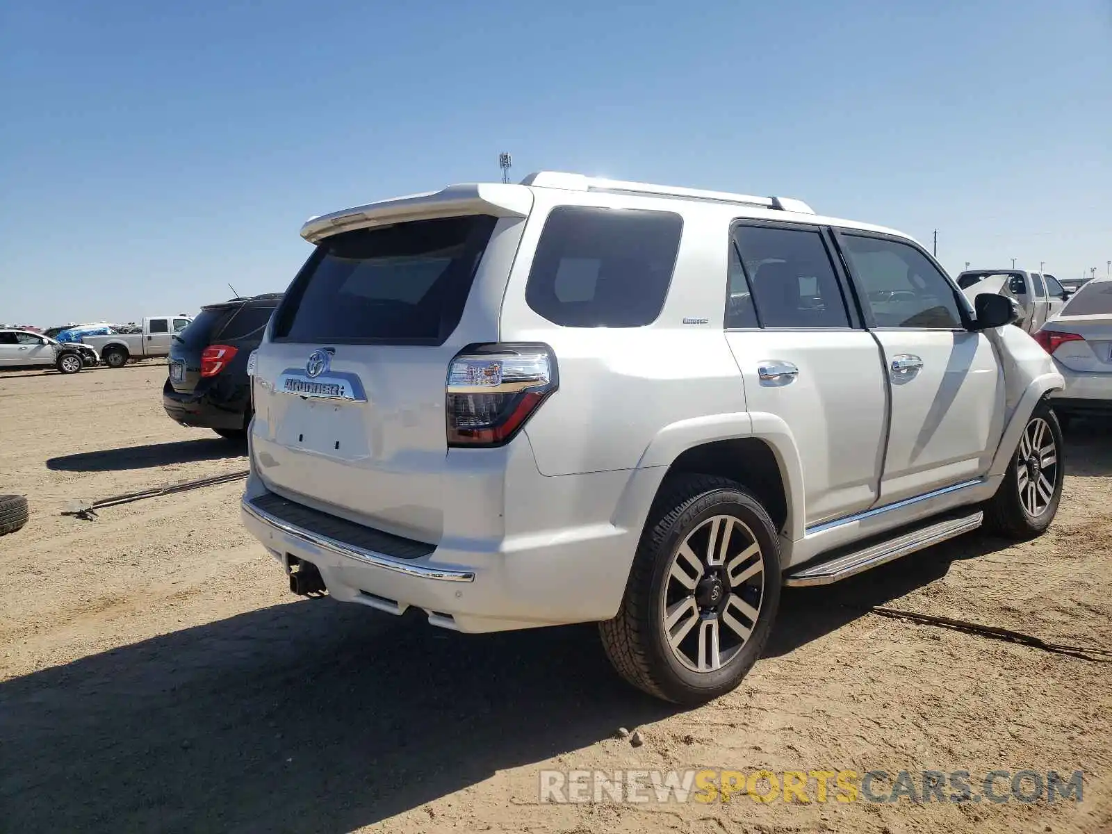 4 Фотография поврежденного автомобиля JTEDU5JRXM5246994 TOYOTA 4RUNNER 2021