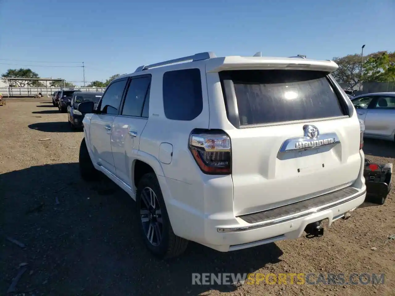 3 Photograph of a damaged car JTEDU5JRXM5247790 TOYOTA 4RUNNER 2021