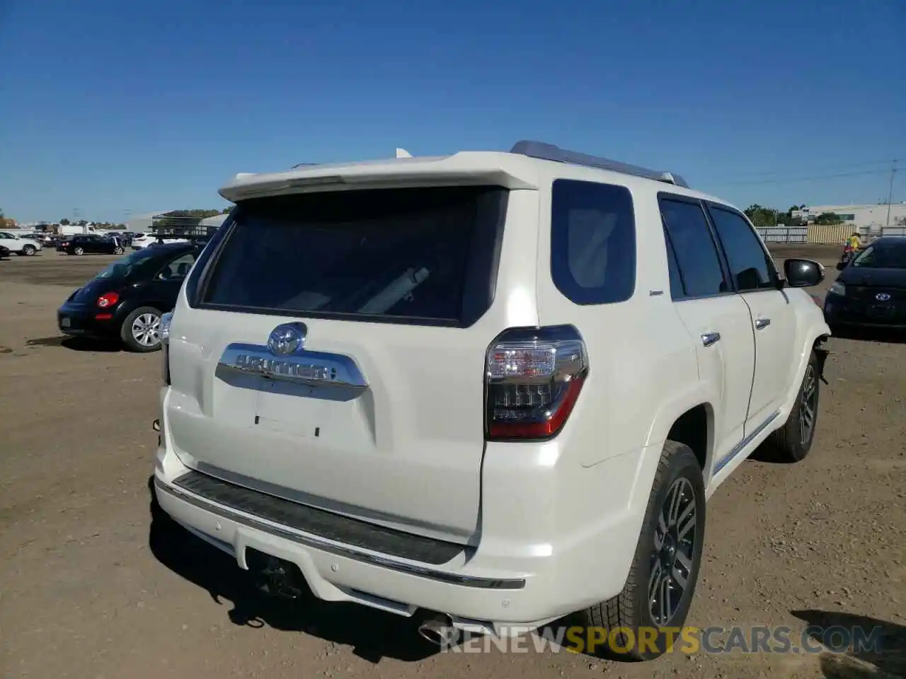 4 Фотография поврежденного автомобиля JTEDU5JRXM5247790 TOYOTA 4RUNNER 2021