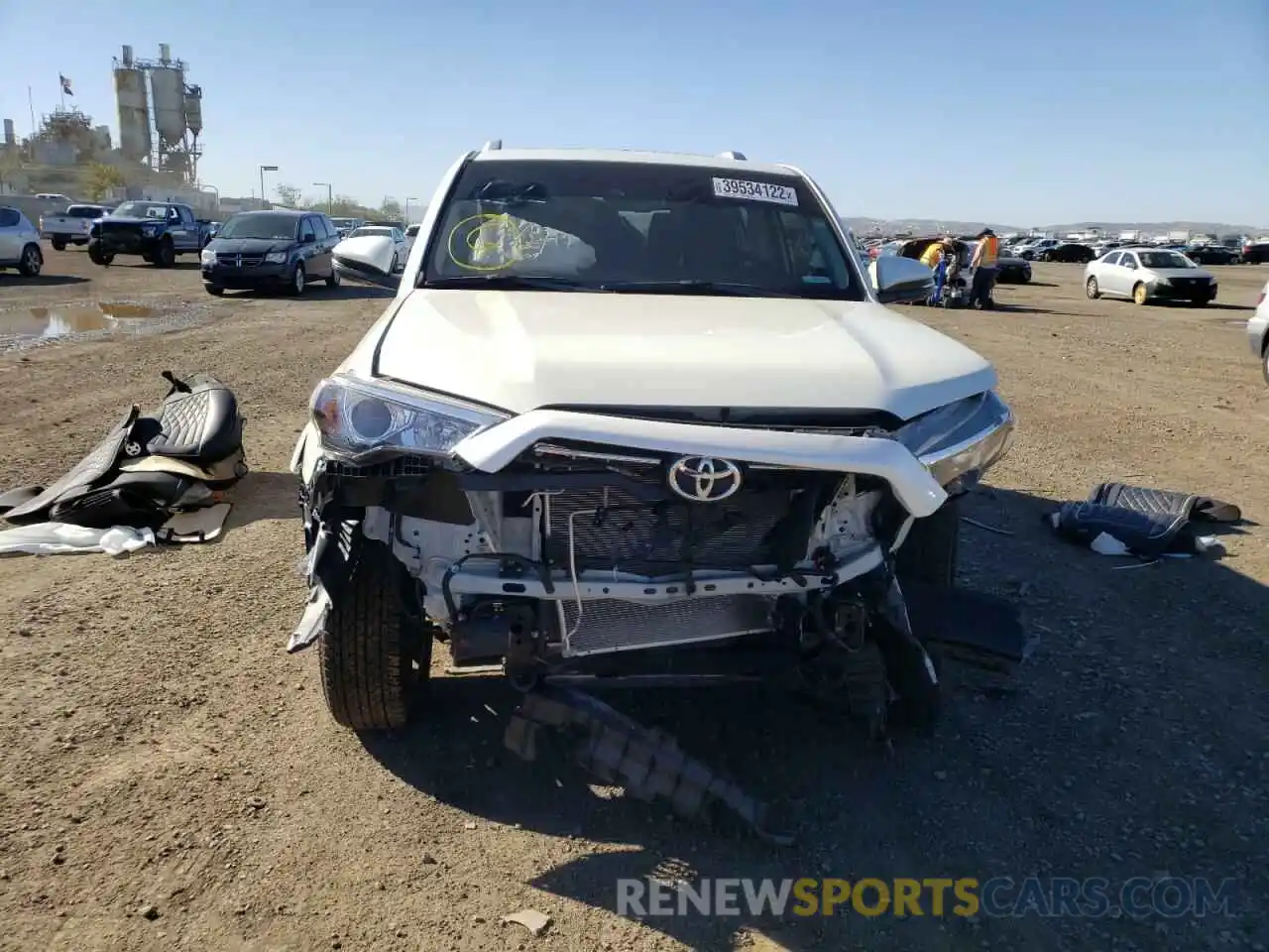 9 Photograph of a damaged car JTEDU5JRXM5247790 TOYOTA 4RUNNER 2021