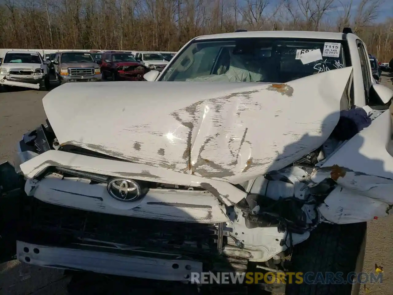 7 Photograph of a damaged car JTEEU5JR0M5230341 TOYOTA 4RUNNER 2021