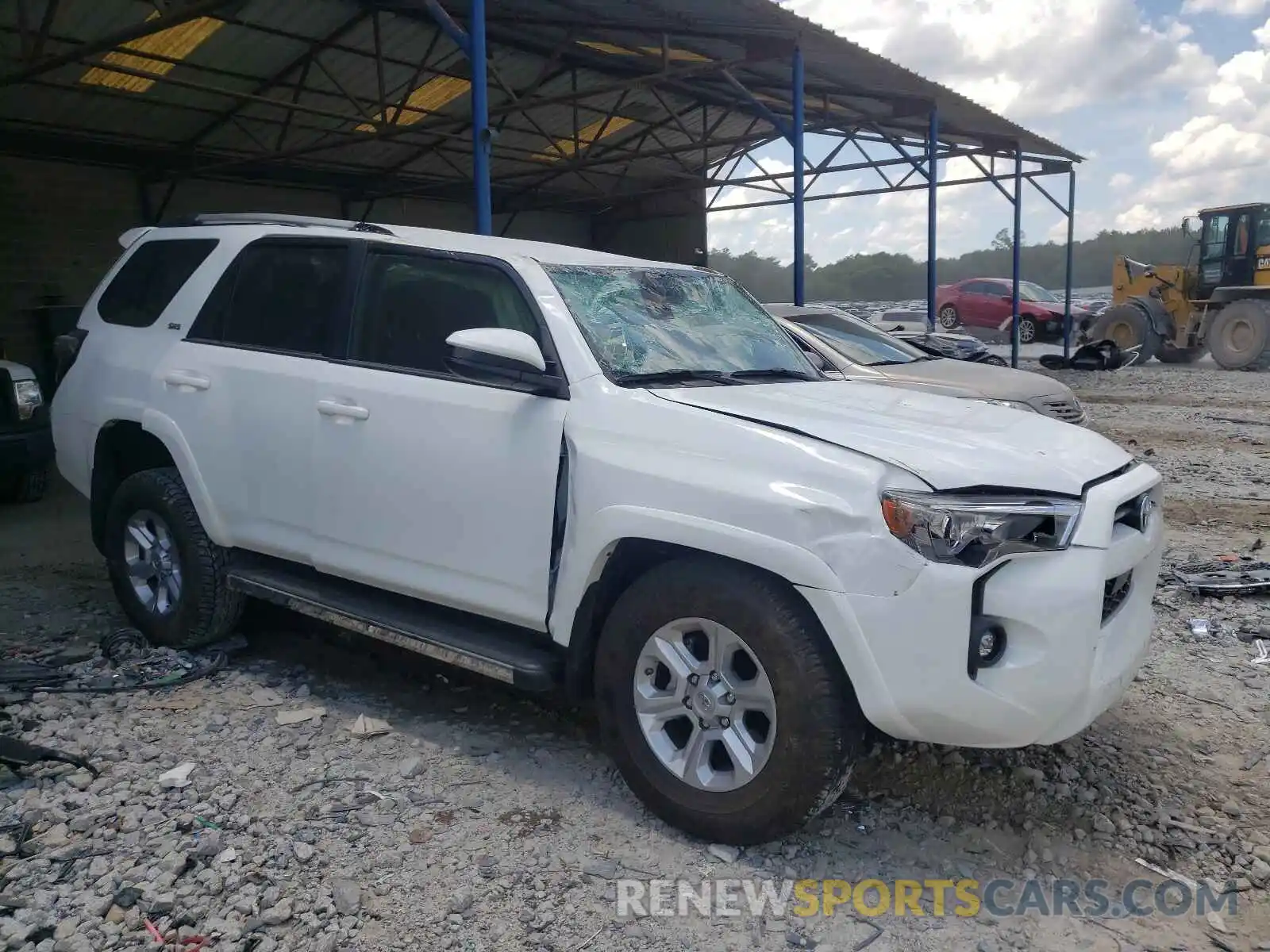 1 Photograph of a damaged car JTEEU5JR0M5240819 TOYOTA 4RUNNER 2021