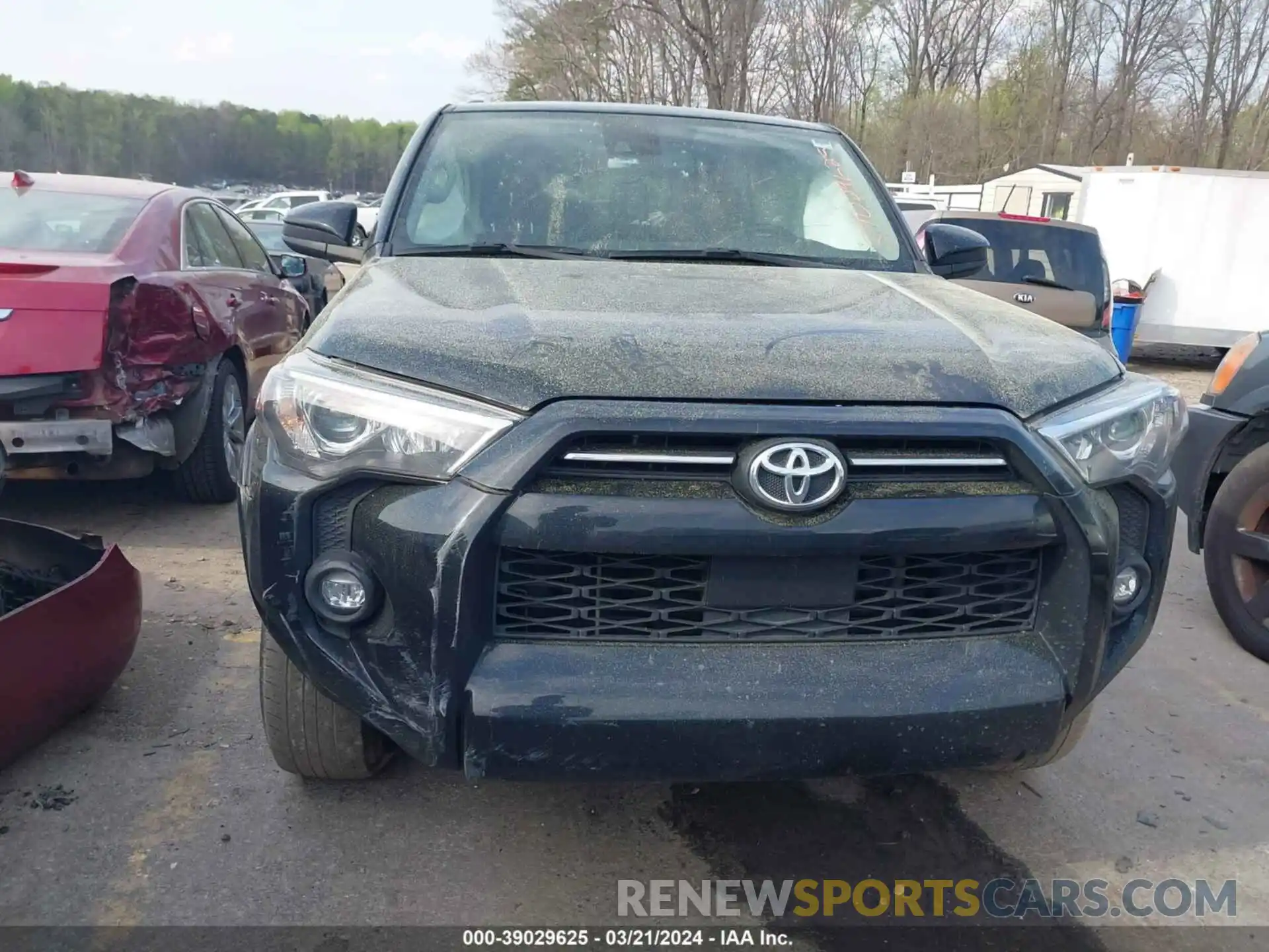 6 Photograph of a damaged car JTEEU5JR2M5235606 TOYOTA 4RUNNER 2021